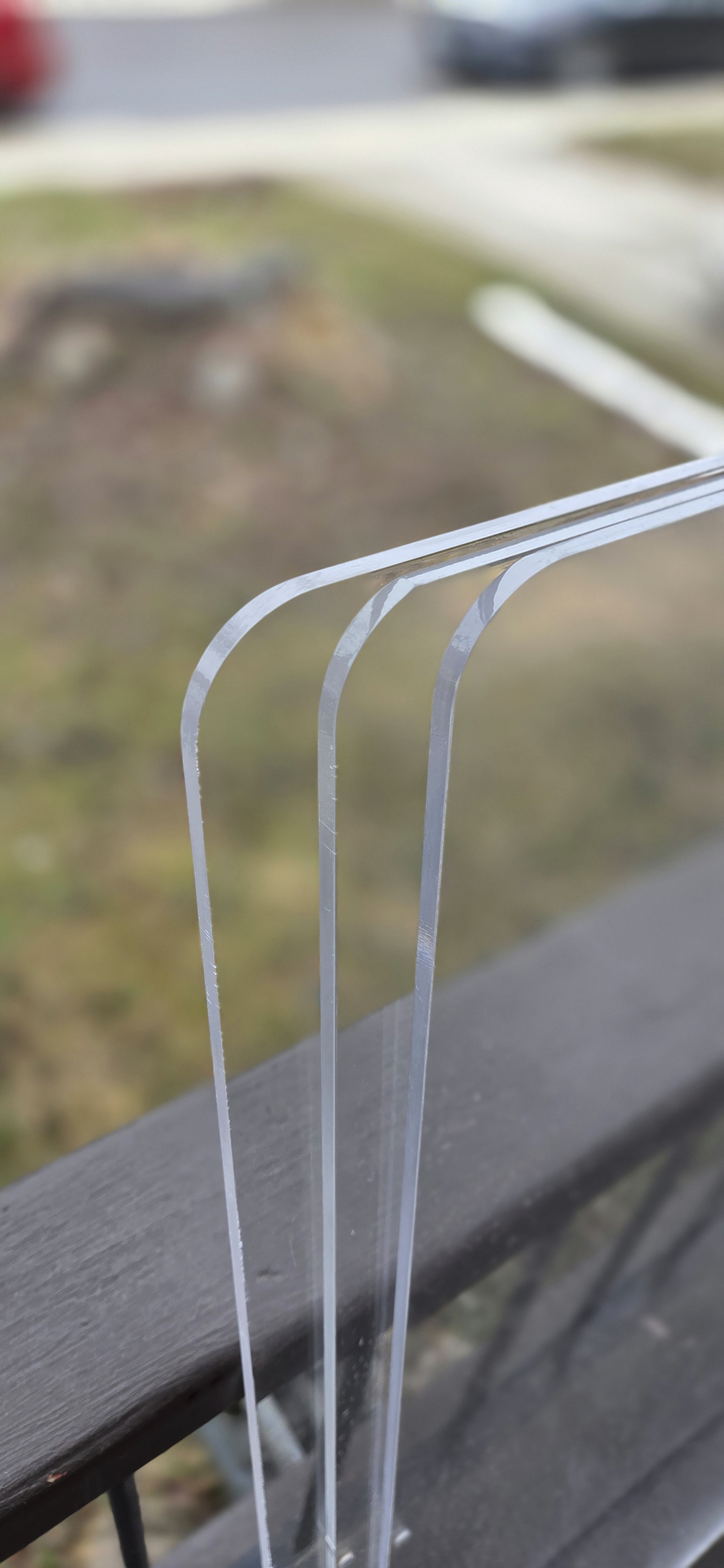 clear plexiglass/acrylic sheets 1/4" thick, 24×40" MANY IN STOCK