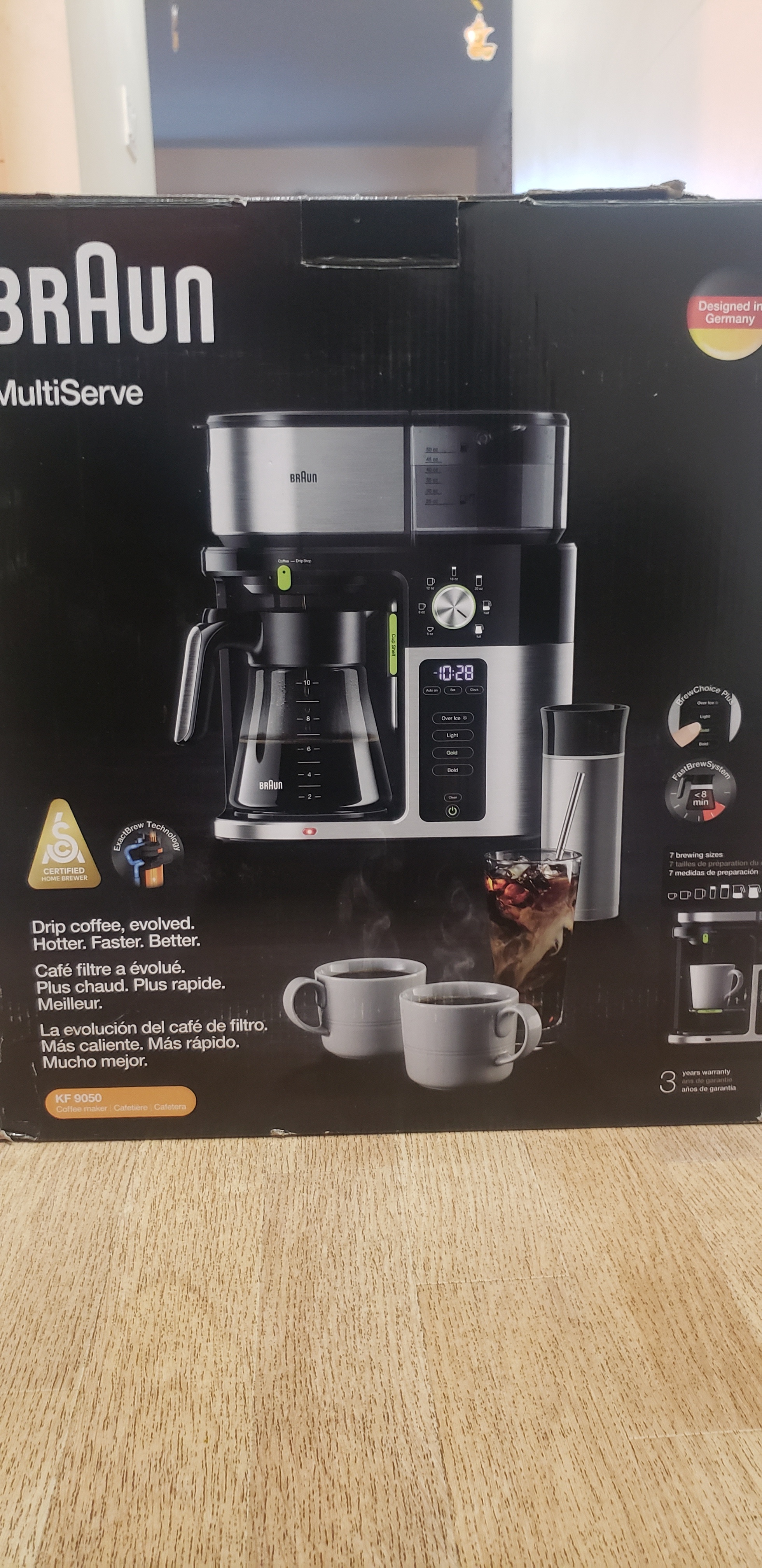 Braun MultiServe Coffee Maker with ExactBrew System! - 10 CUP