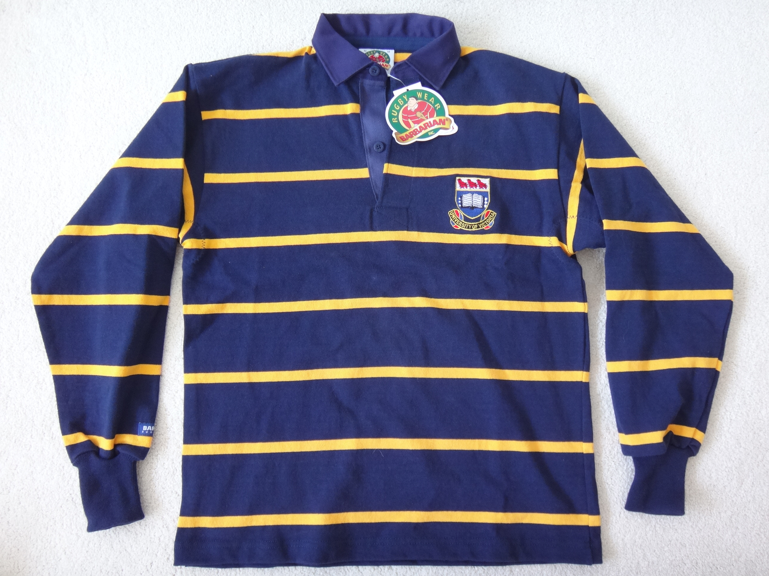 ✅🆕University of Victoria Men's Medium Barbarian Rugby Jersey - photo 4
