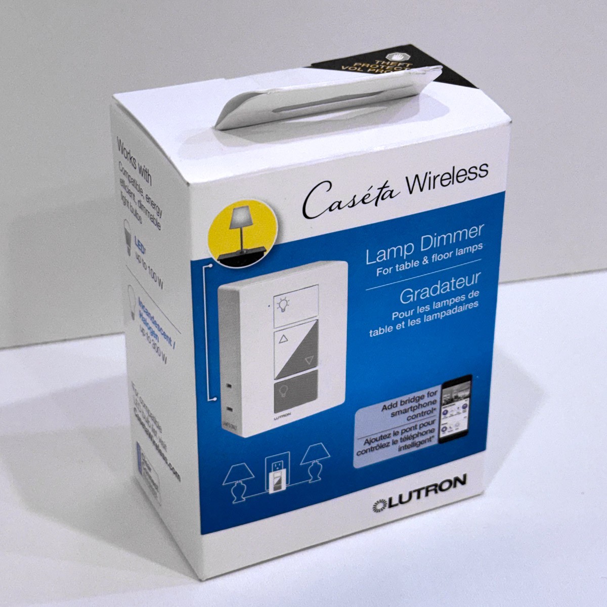 Lutron Caseta plug-in dimmer, PD-3PCL-WH-C