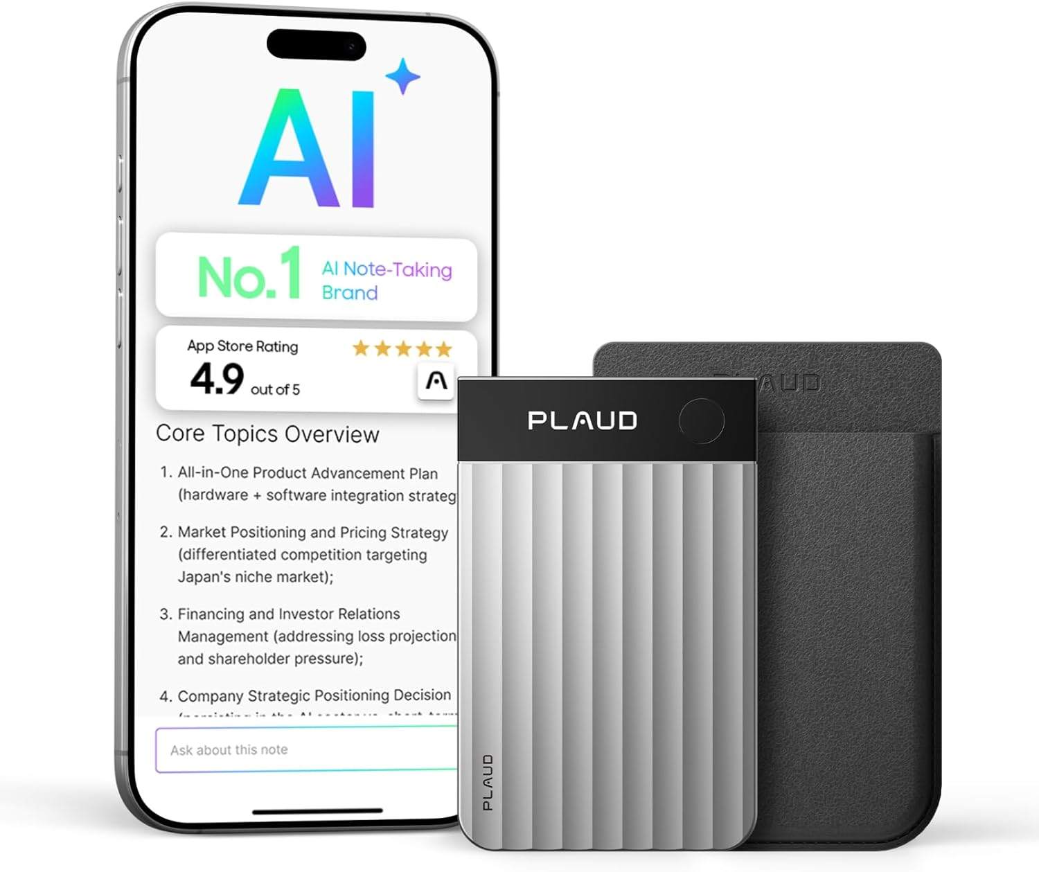 Plaud Note Pro AI Voice Recorder - OPEN NEW BOX - photo 5