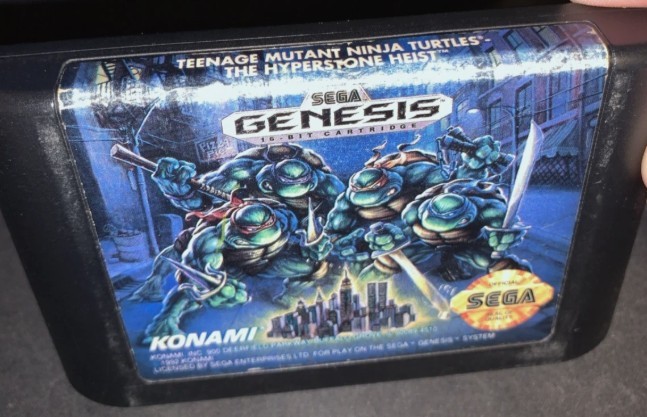 Sega Genesis Teenage Mutant Ninja Turtles Hyperstone Heist