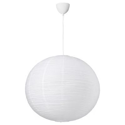 IKEA Pendant lamp, ceiling mount, Standard LED light bulbs,white