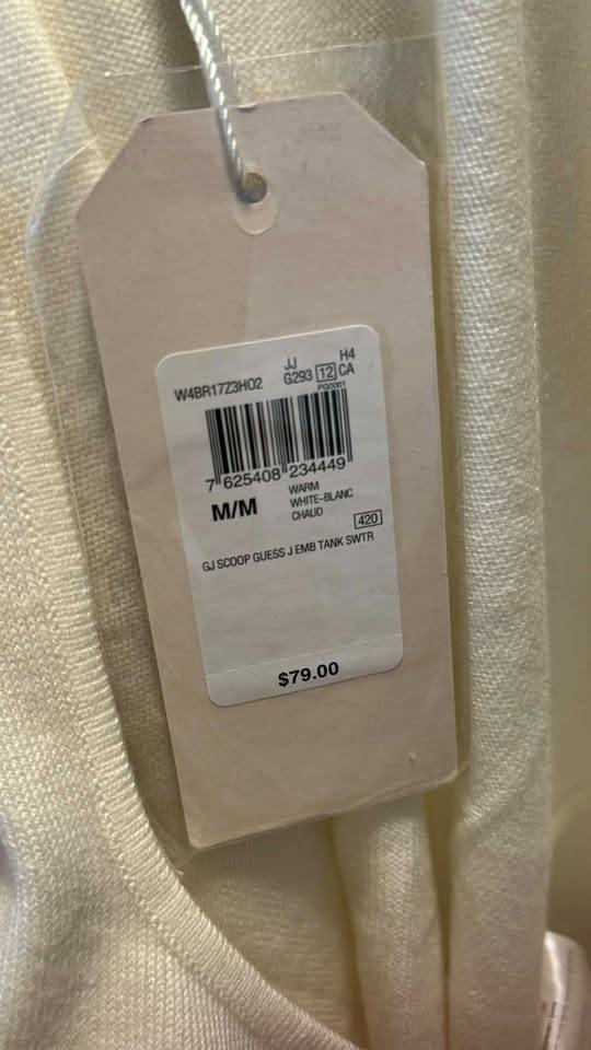 Brand-new GUESS GJ Scoop Tank Swtr - photo 3