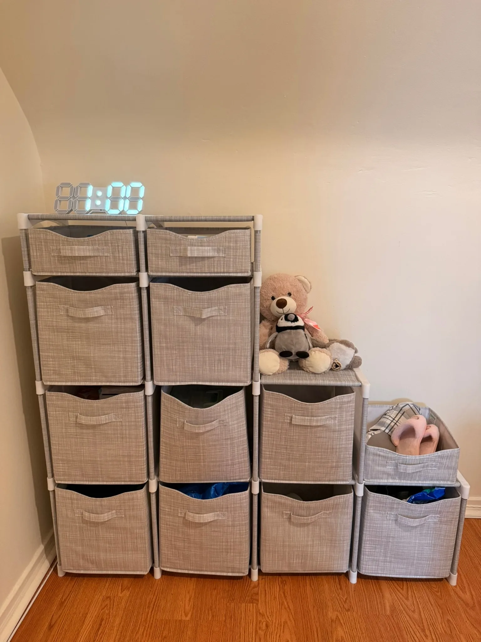 12-Bin Fabric Storage Organizer