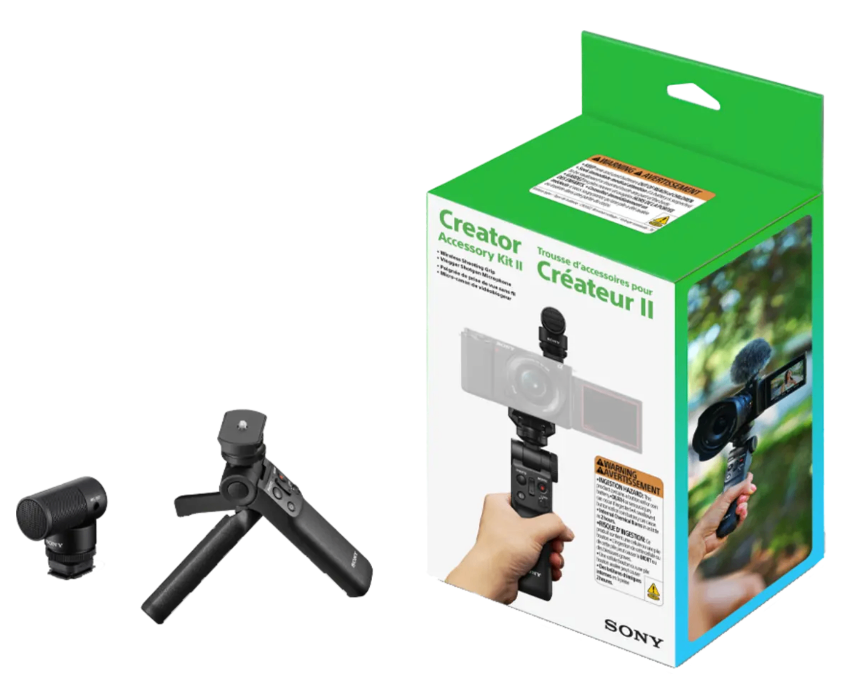 Sony Creator Kit II Microphone + Bluetooth Grip Vlogging Camera - photo 4
