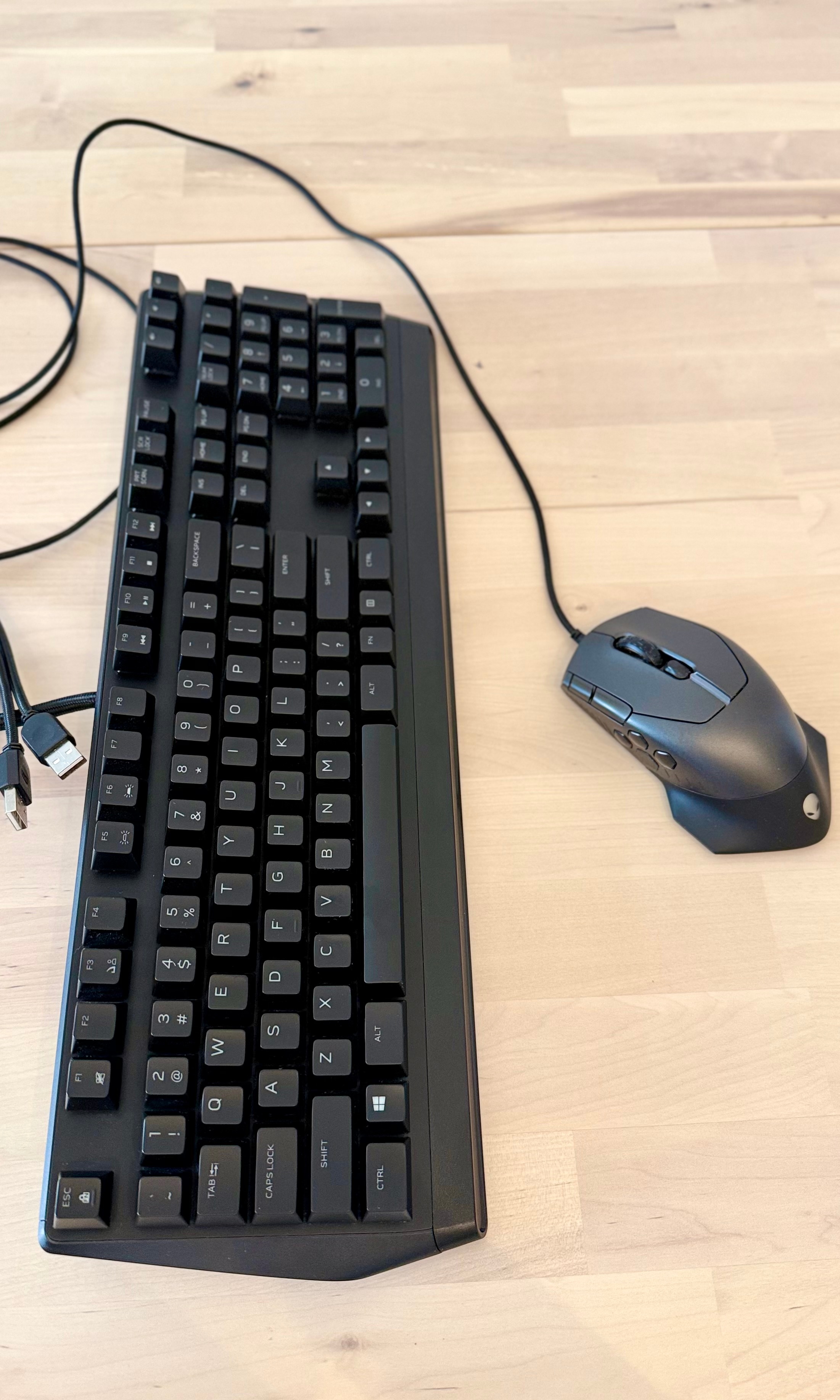 Alienware Mechanical Keyboard and Mouse