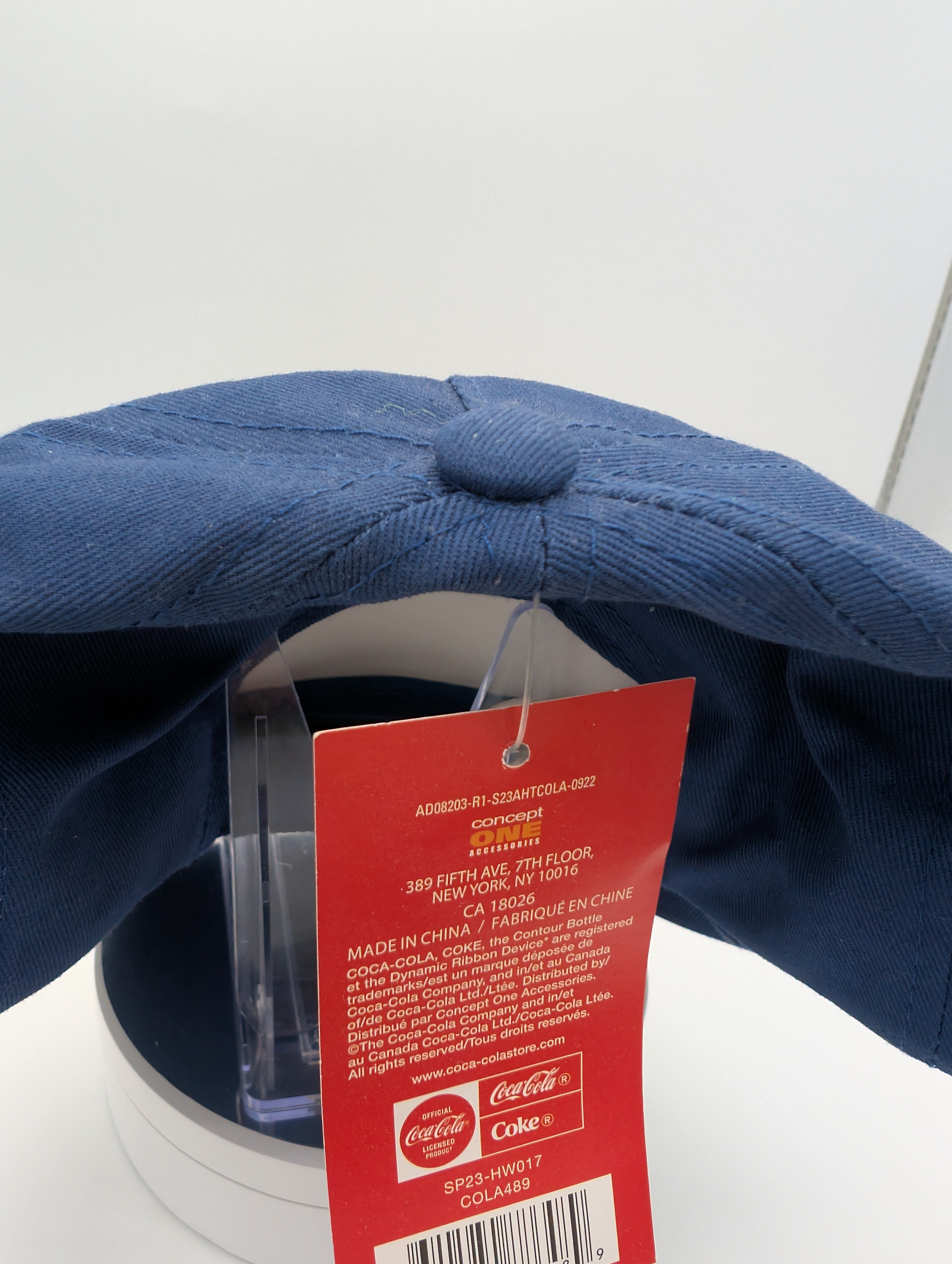 🧢 FOR SALE: Blue Coca-Cola Baseball Cap 🧢 New! 🥤 - photo 4