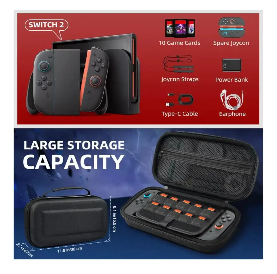 TiMOVO Carrying Case for Nintendo Switch 2 - photo 3