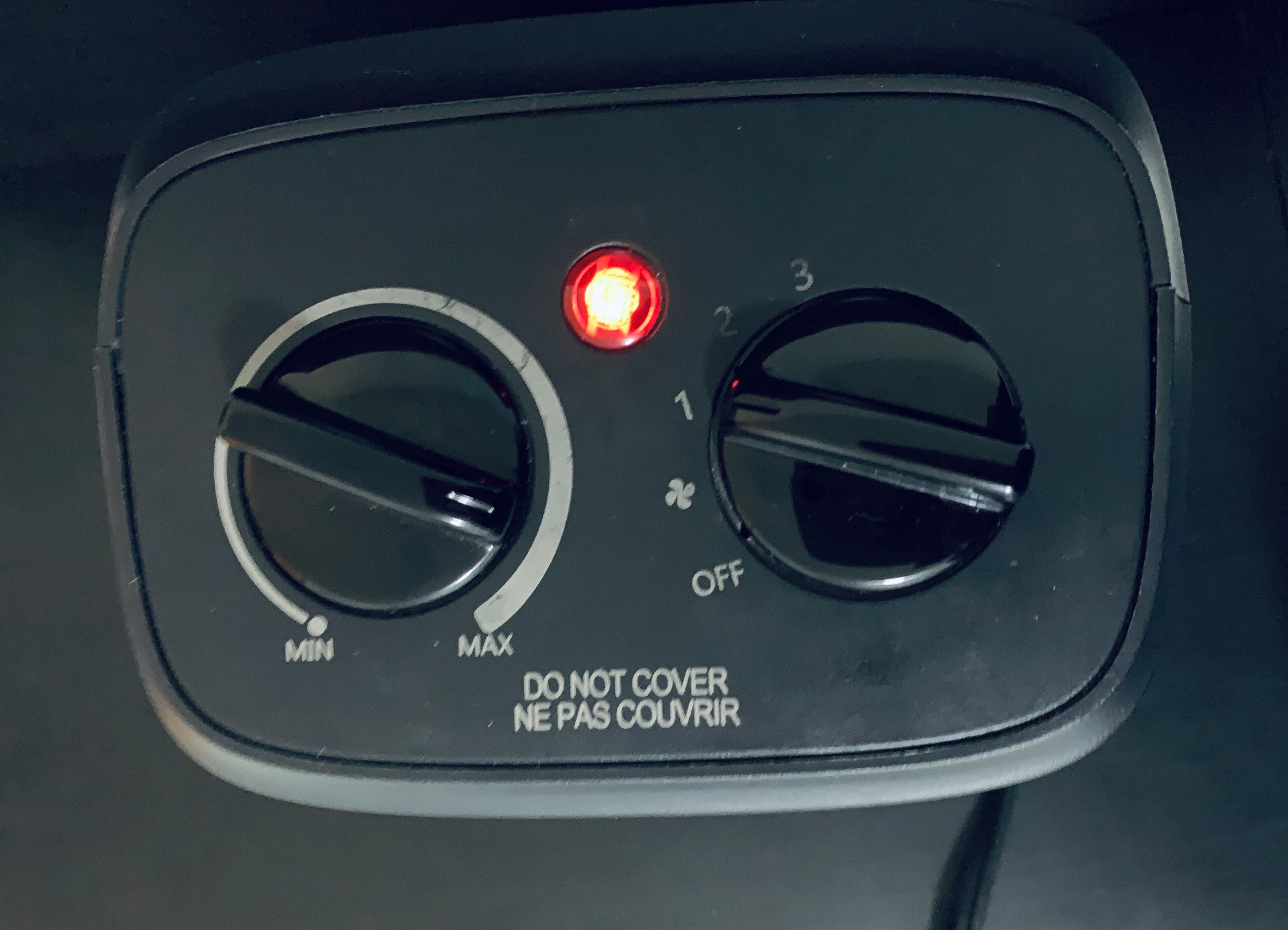 Senville Electric Space Heater (with Fan mode) - photo 3