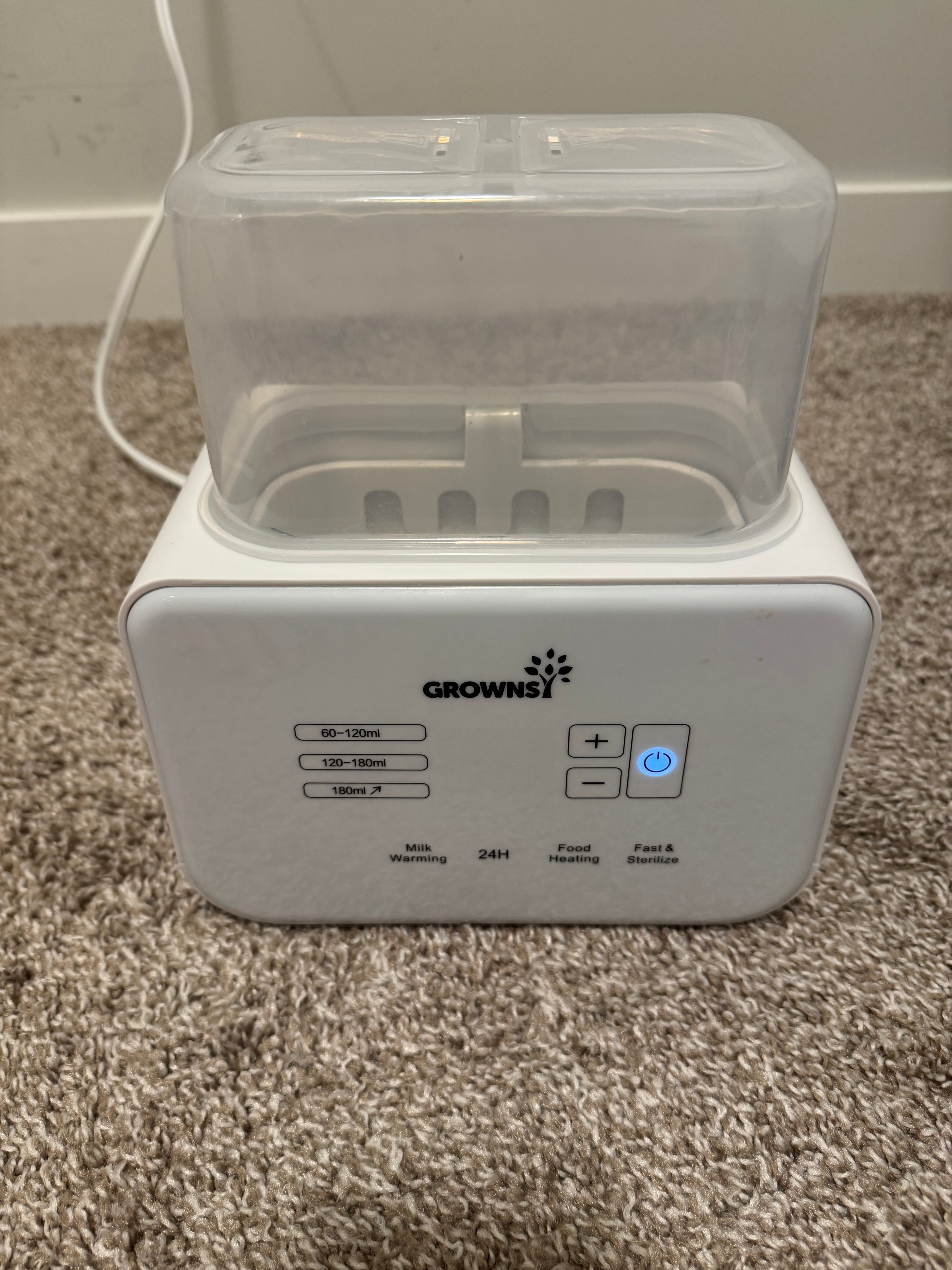 GROWNSY Baby Bottle Warmer, 8-in-1 Fast Milk Warmer & Sterilizer - photo 3