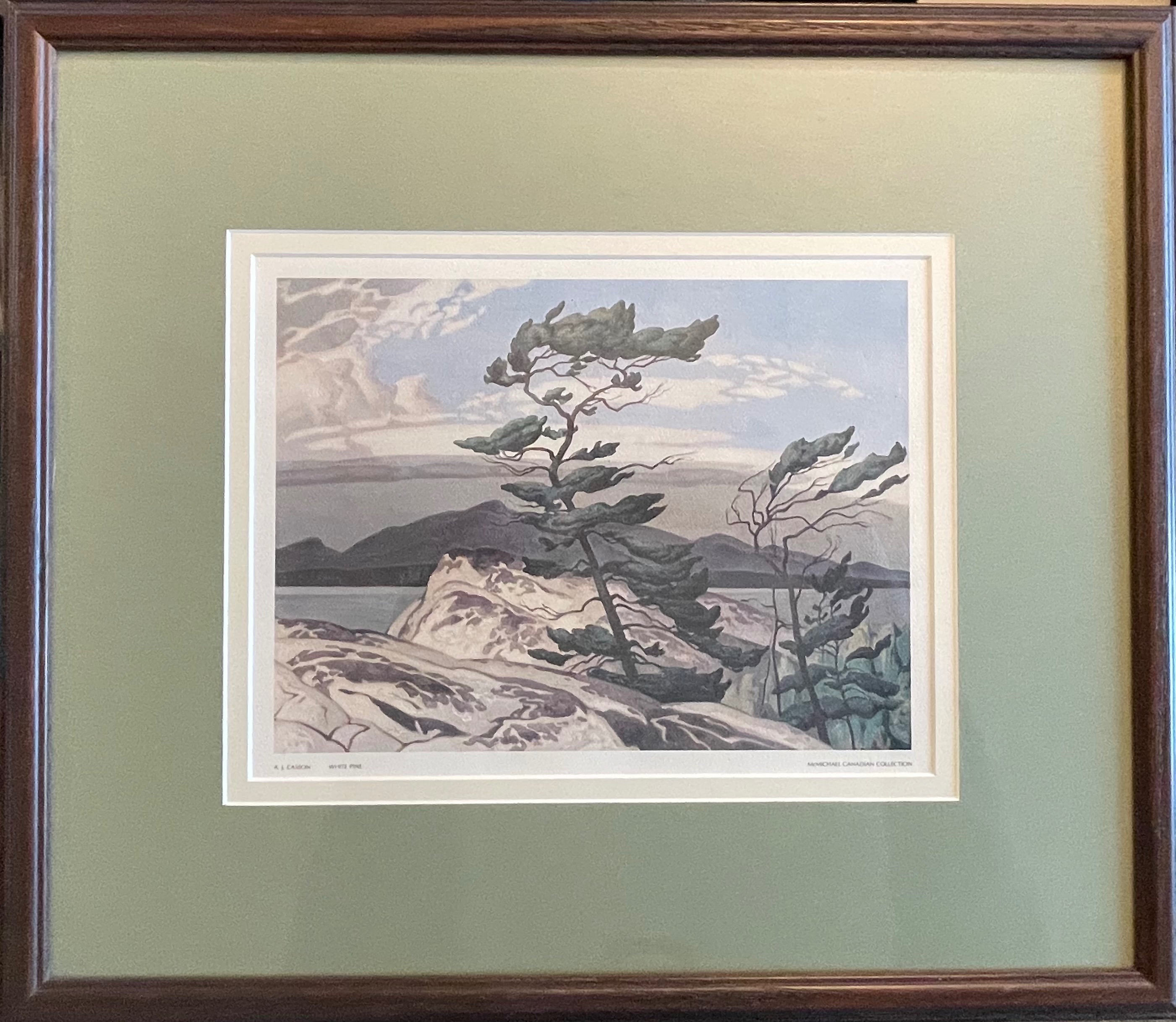 A.J. Casson "White Pine" Framed Print - photo 2