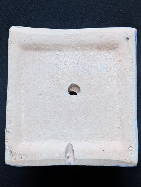 Tunisian Handcrafted pottery clay lamp stand/shade - photo 2