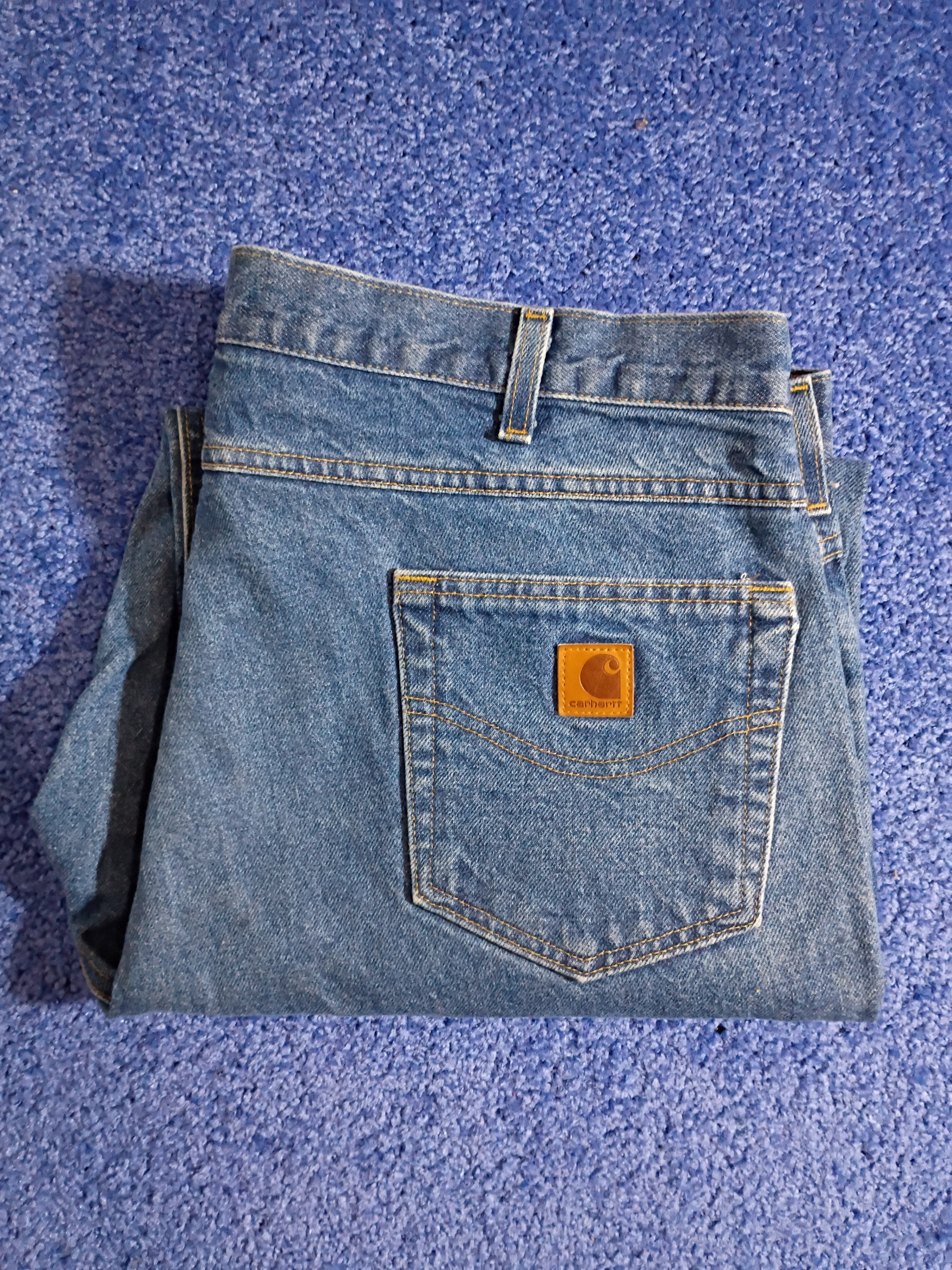 Carhart Relaxed jeans - Men's 40 x 32 - Blue - photo 5