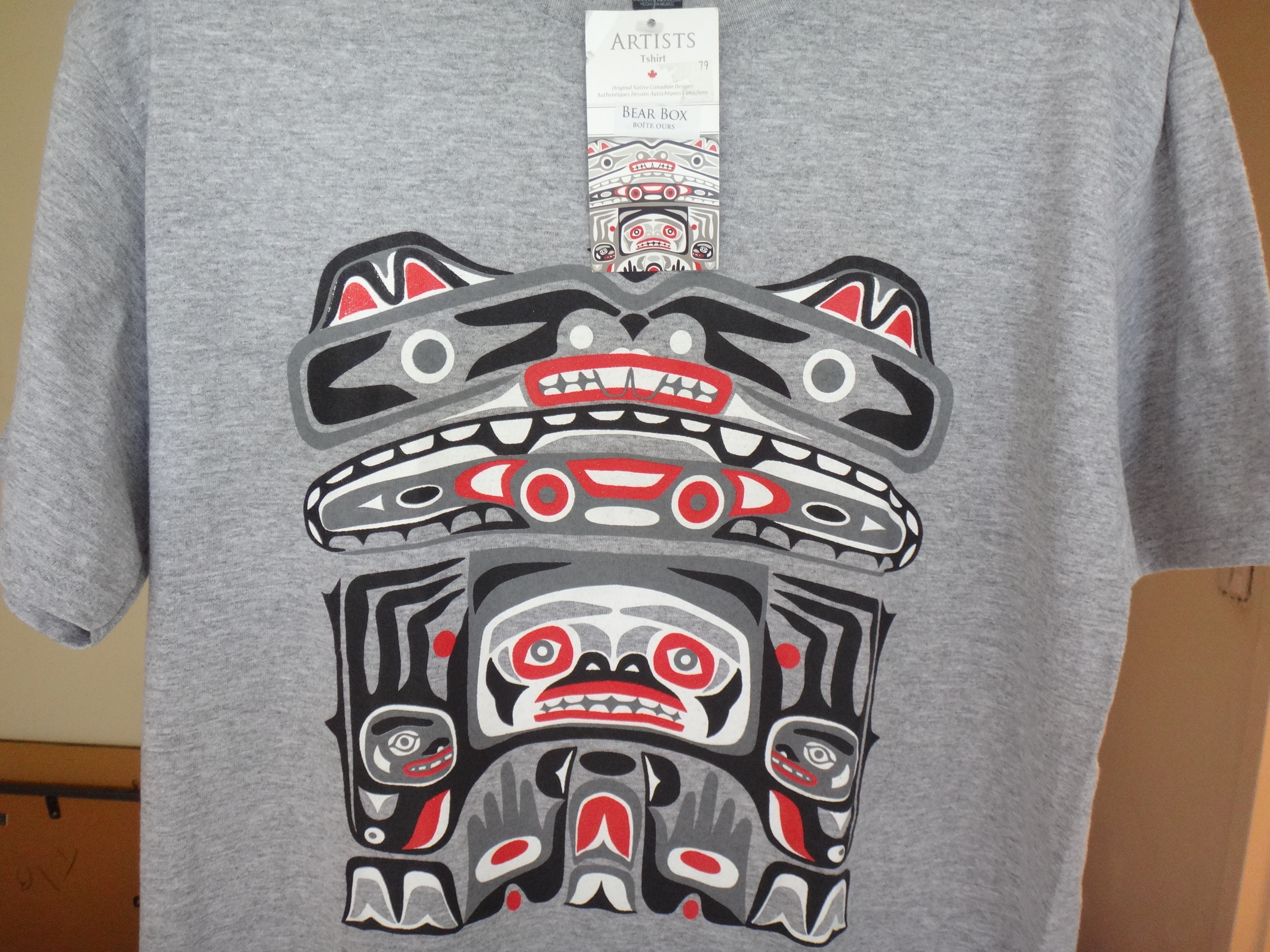✅🆕Haida West Coast Native Aboriginal First Nations T-Shirt NEW - photo 3