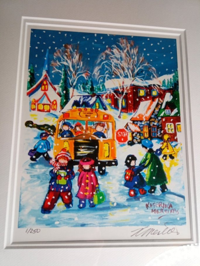 Katerina Mertikas "afterschool" Limited Edition Framed Print - photo 4