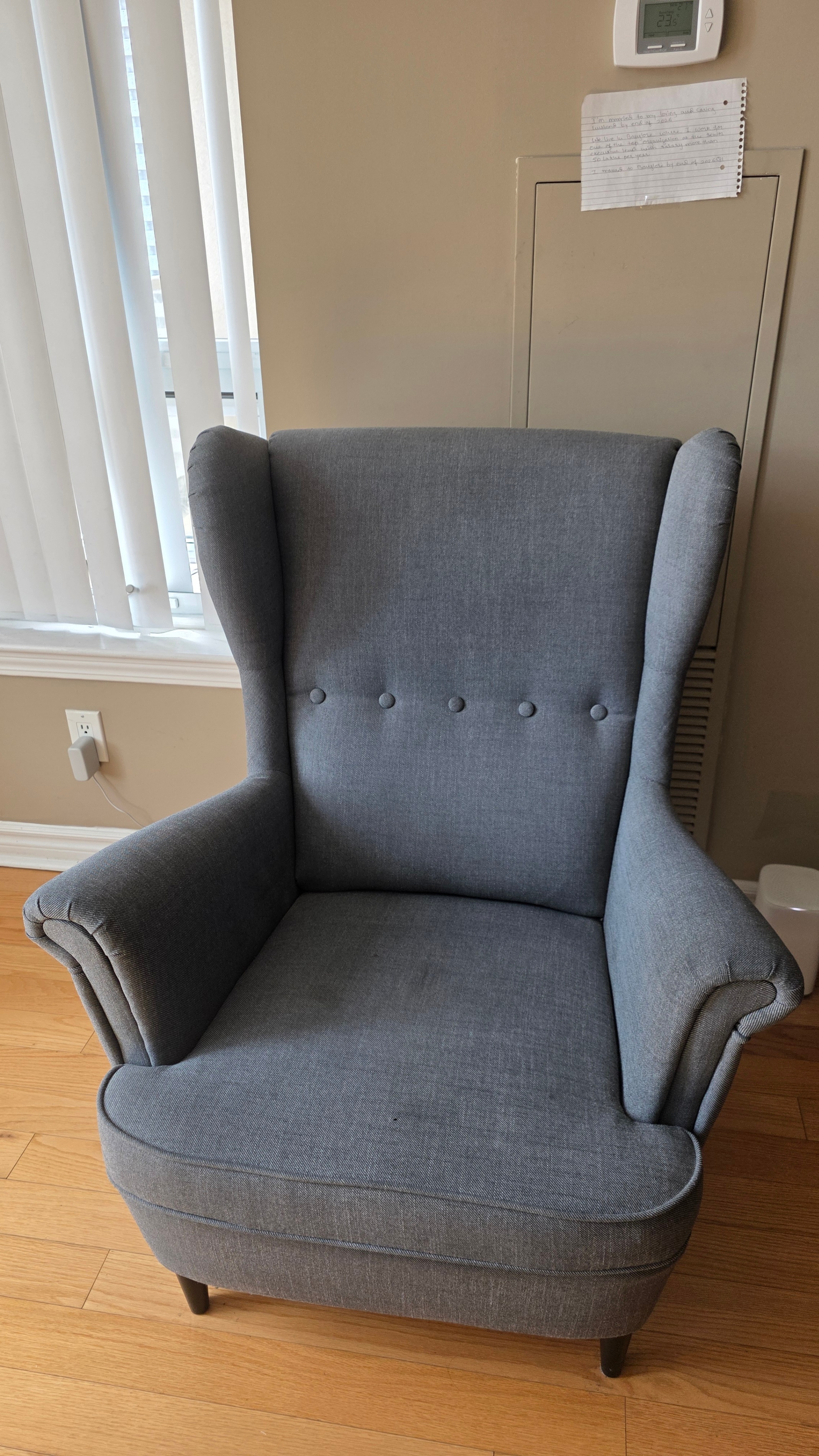 Ikea STRANDMON Footstool & Armchair - photo 2