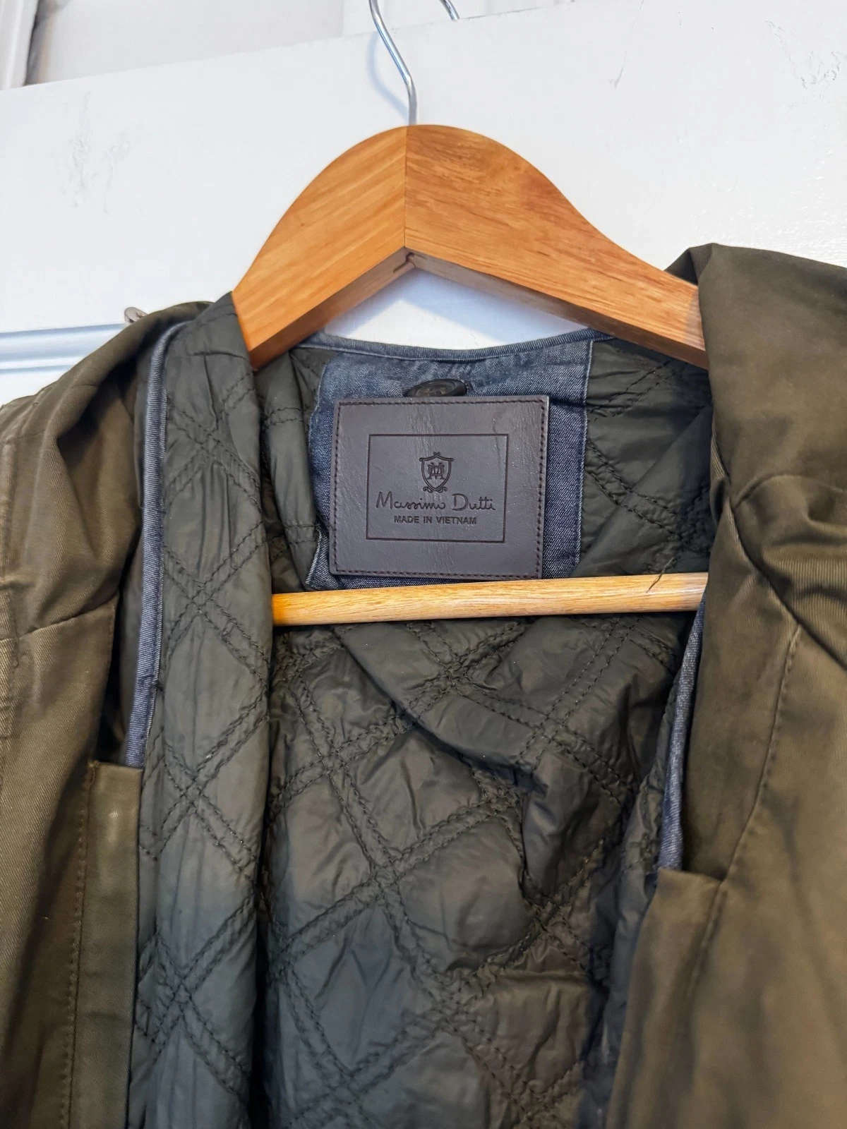 Mossimo Dutti Parka Jacket, Olive, Women's M - photo 5