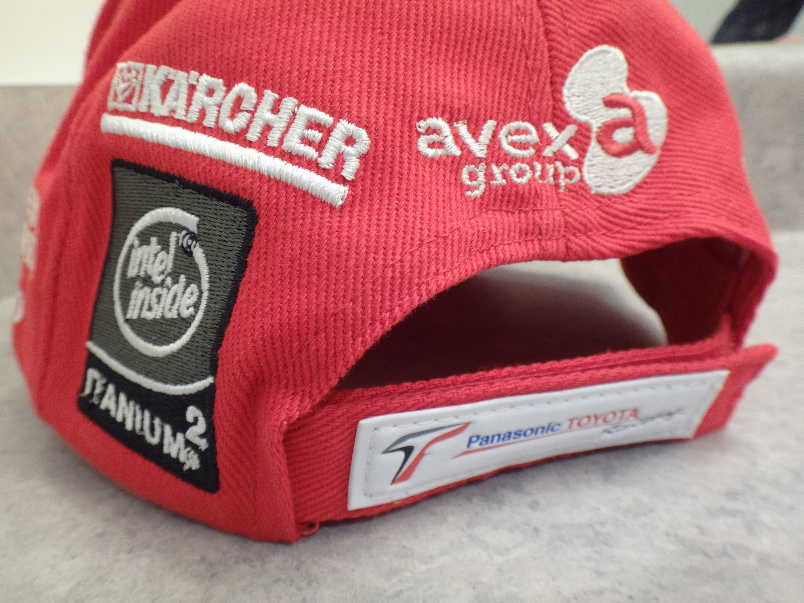 ✅🆕Panasonic TOYOTA Racing Ricardo Zonta Signed Baseball Hat NEW - photo 4