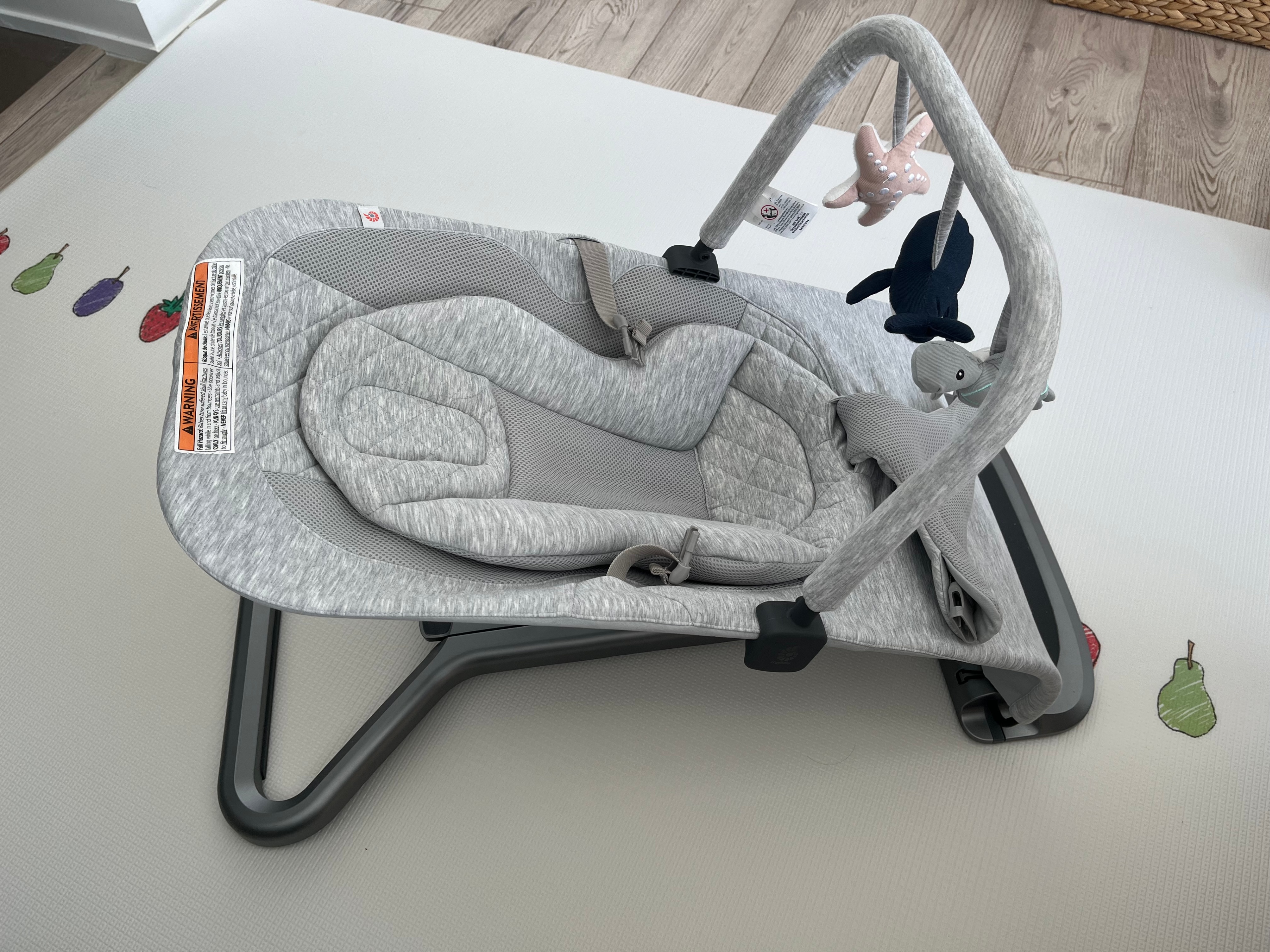 Ergobaby Evolve Bouncer with Ocean Wonders Toy Bar
