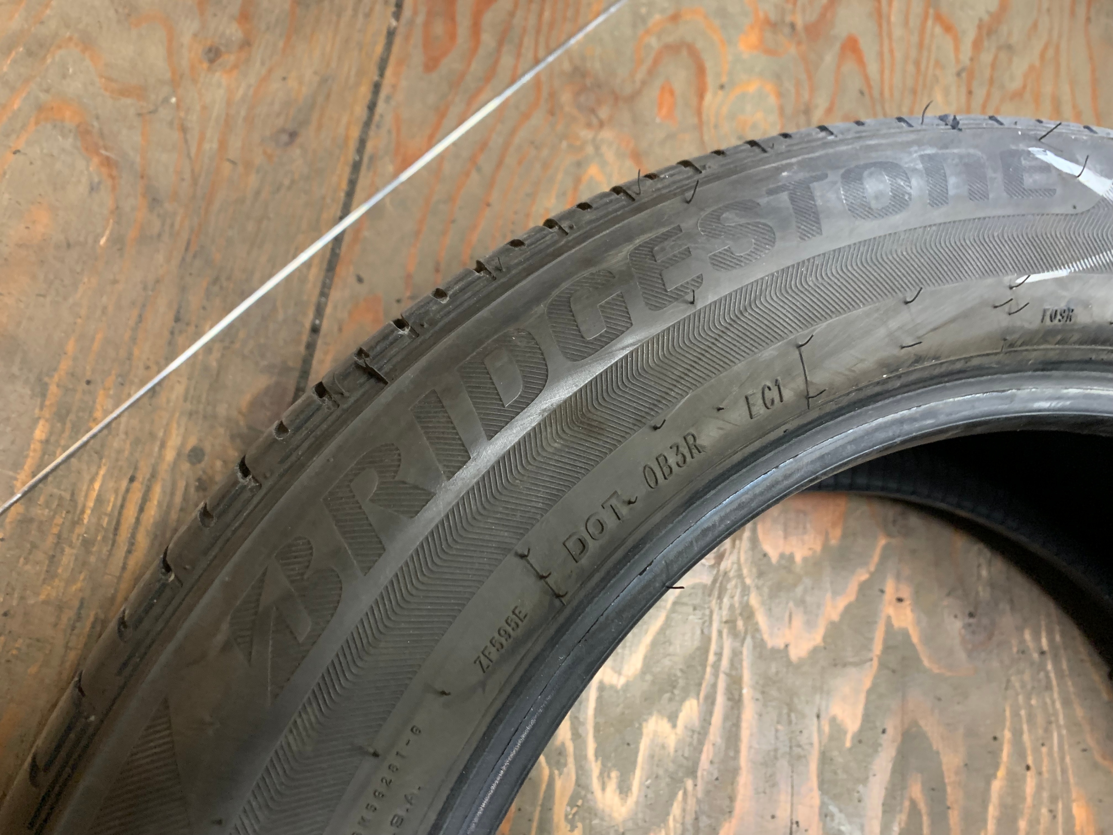 1 X single 215/55/17 Bridgestone Ecopia EP422+ with 65% tread - photo 5