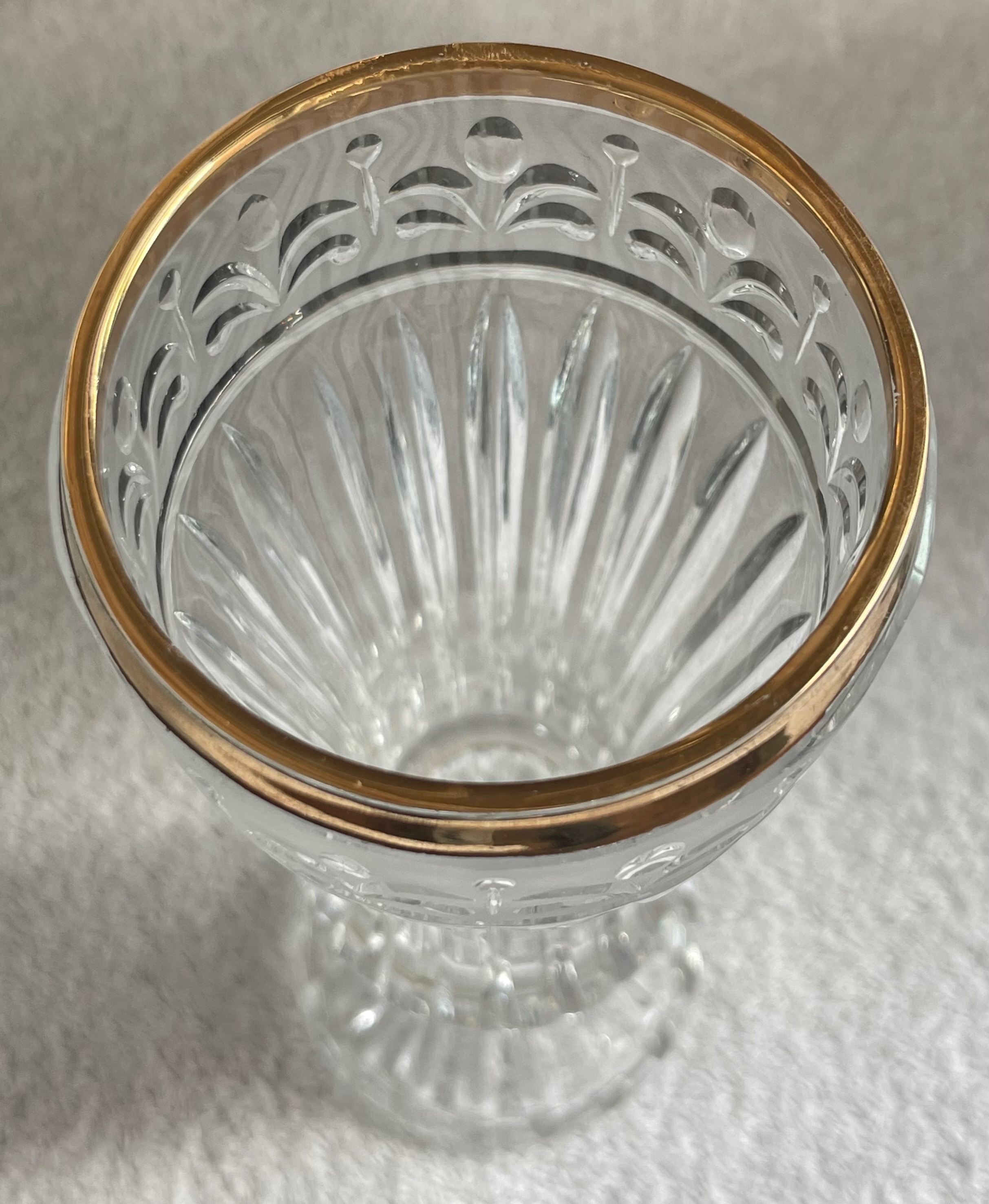 Anna Hütte "Versailles" Floral Crystal Vase (Pedestal Base) - photo 4