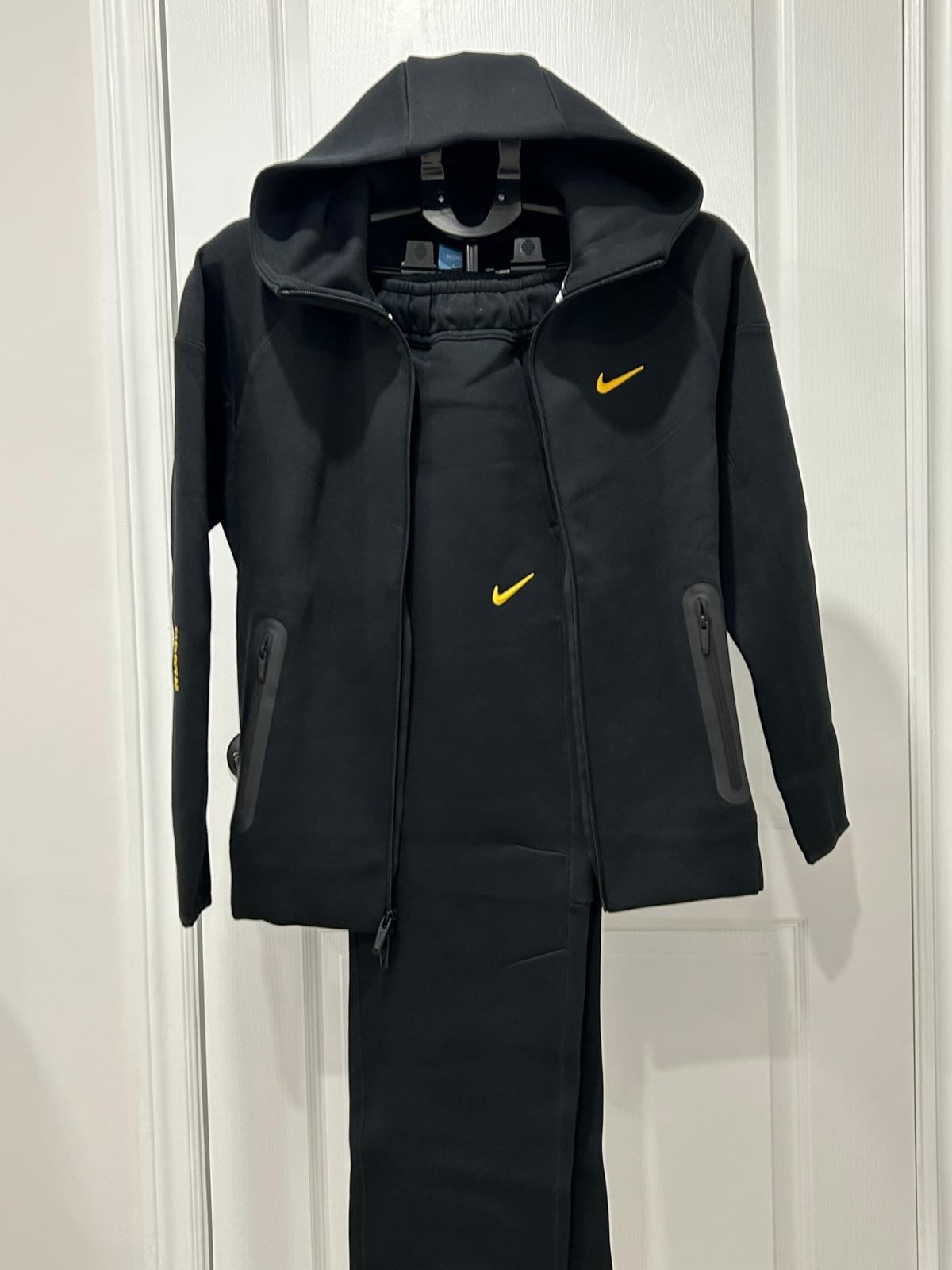 Men’s Nike x NOCTA Tech Tracksuit - Black/University Gold (S/M)