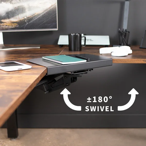 New VIVO Corner Desk Keyboard Tray - photo 4