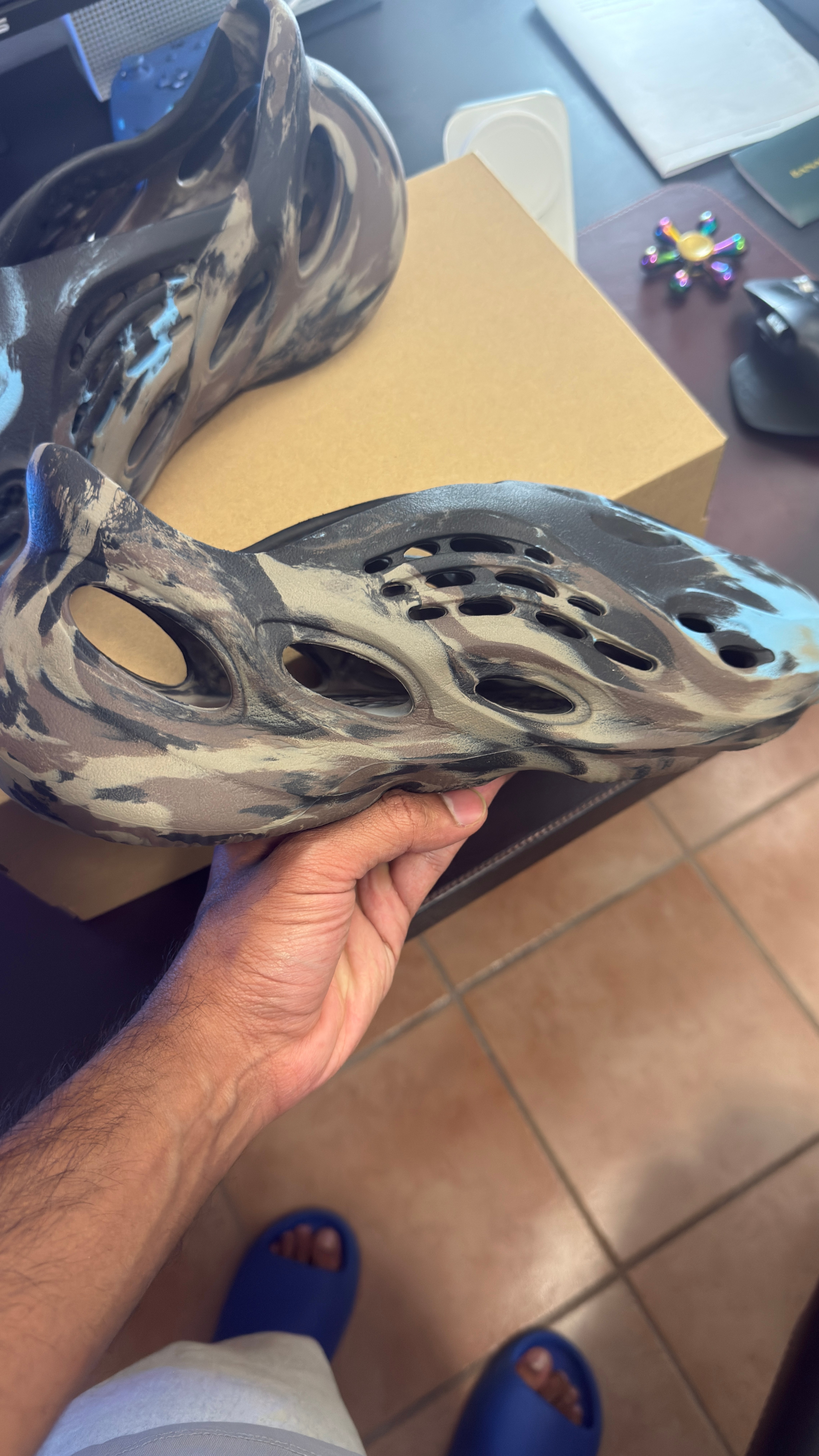 Adidas Yeezy Foam RNNR MX Cinder - photo 4