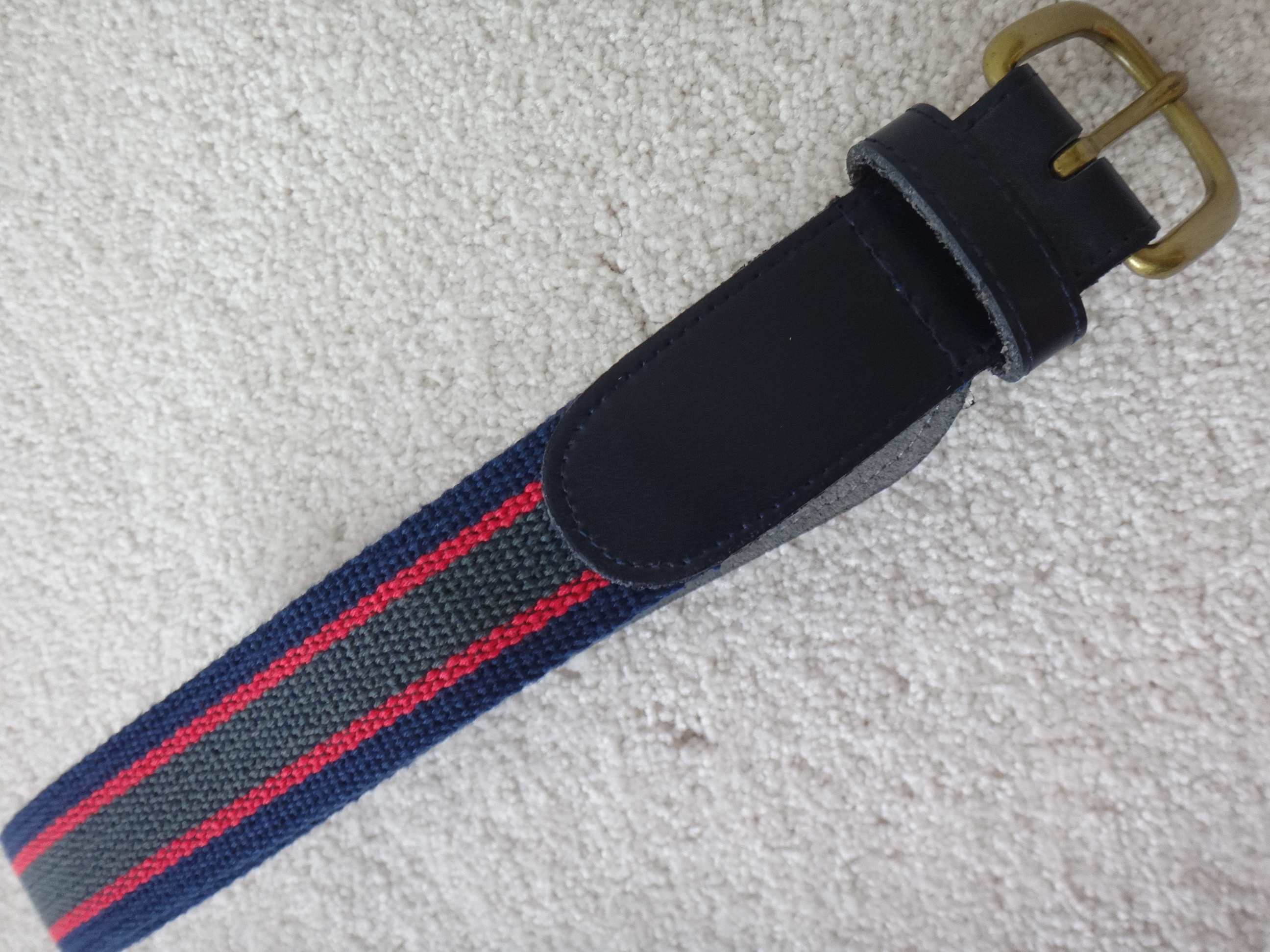 ✅♻️AIR CANADA Ground Staff Employee Uniform Canvas Belt