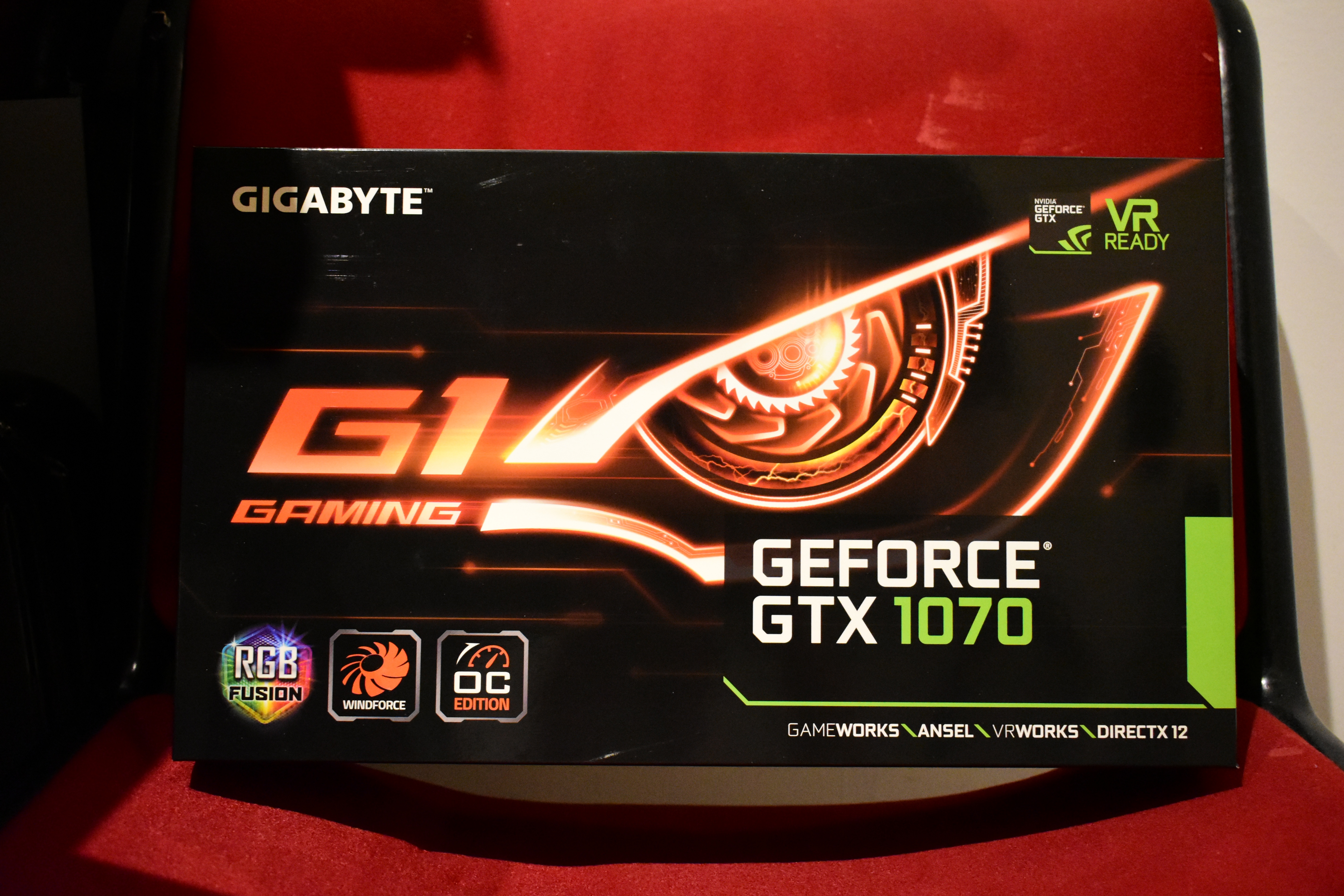 GIGABYTE G1 GAMING GTX1070 8G OC 8K Display - photo 4
