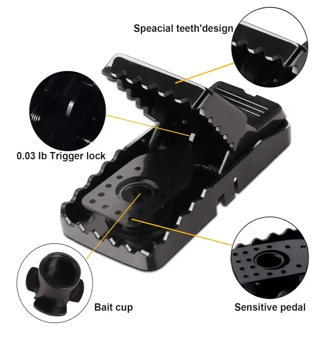 Reusable Mouse Trap Black - photo 4