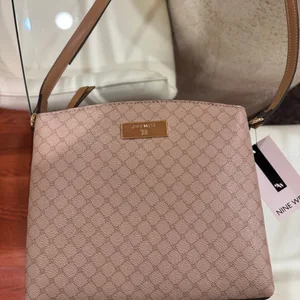 NEW Nine West Triple-Compartment Crossbody Bag
