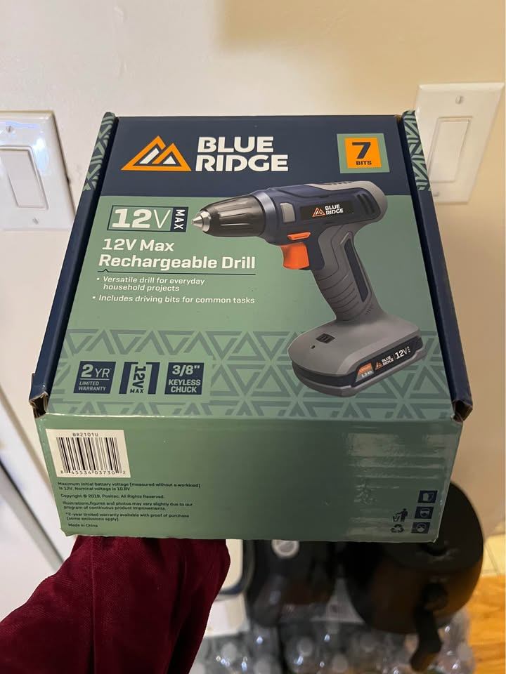 Blue ridge rechargeable drill