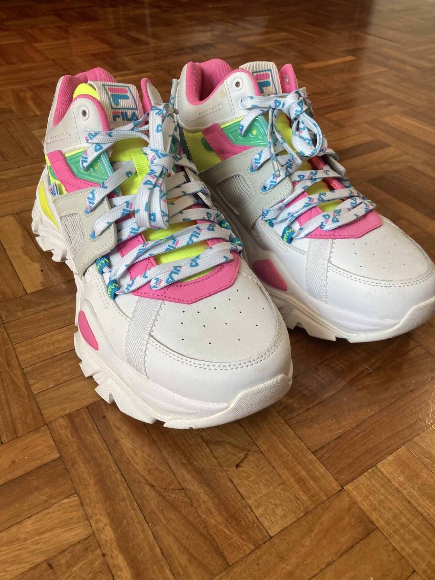 FILA Cage Mid Mixed Media Shoes (Women's Size 9.5) - photo 3