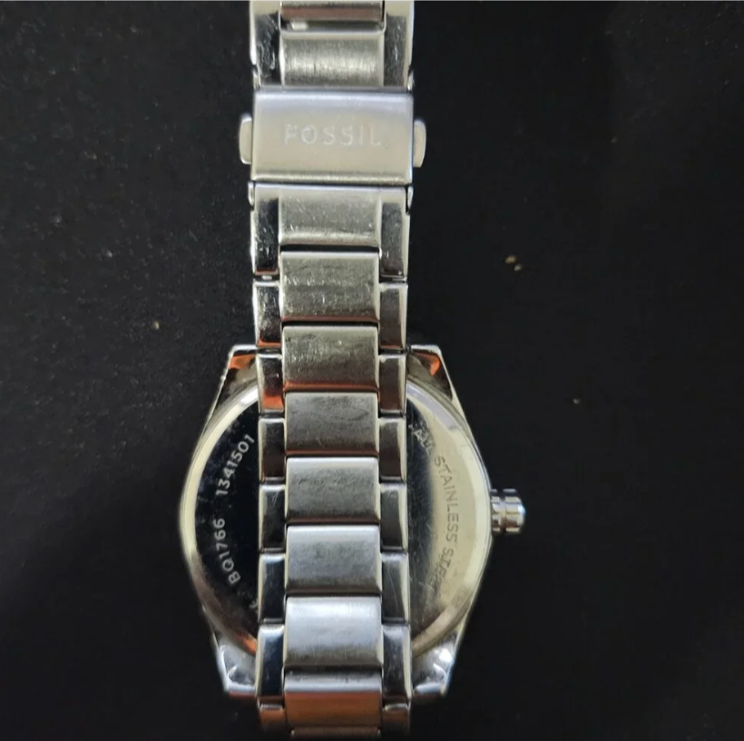 Fossil Men's Multifunctional watch blue dial and silver colorway - photo 5