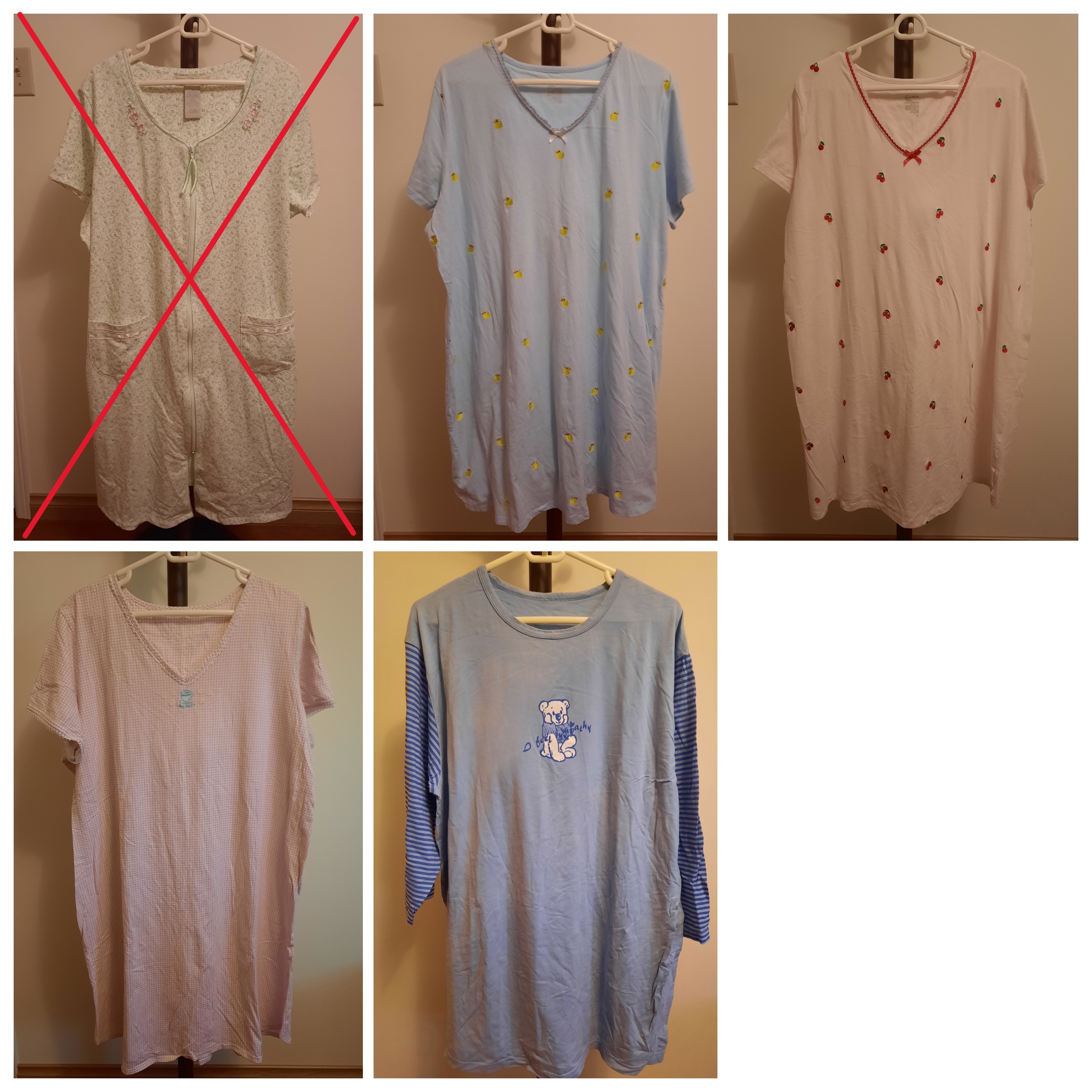Women's plus size nightgowns