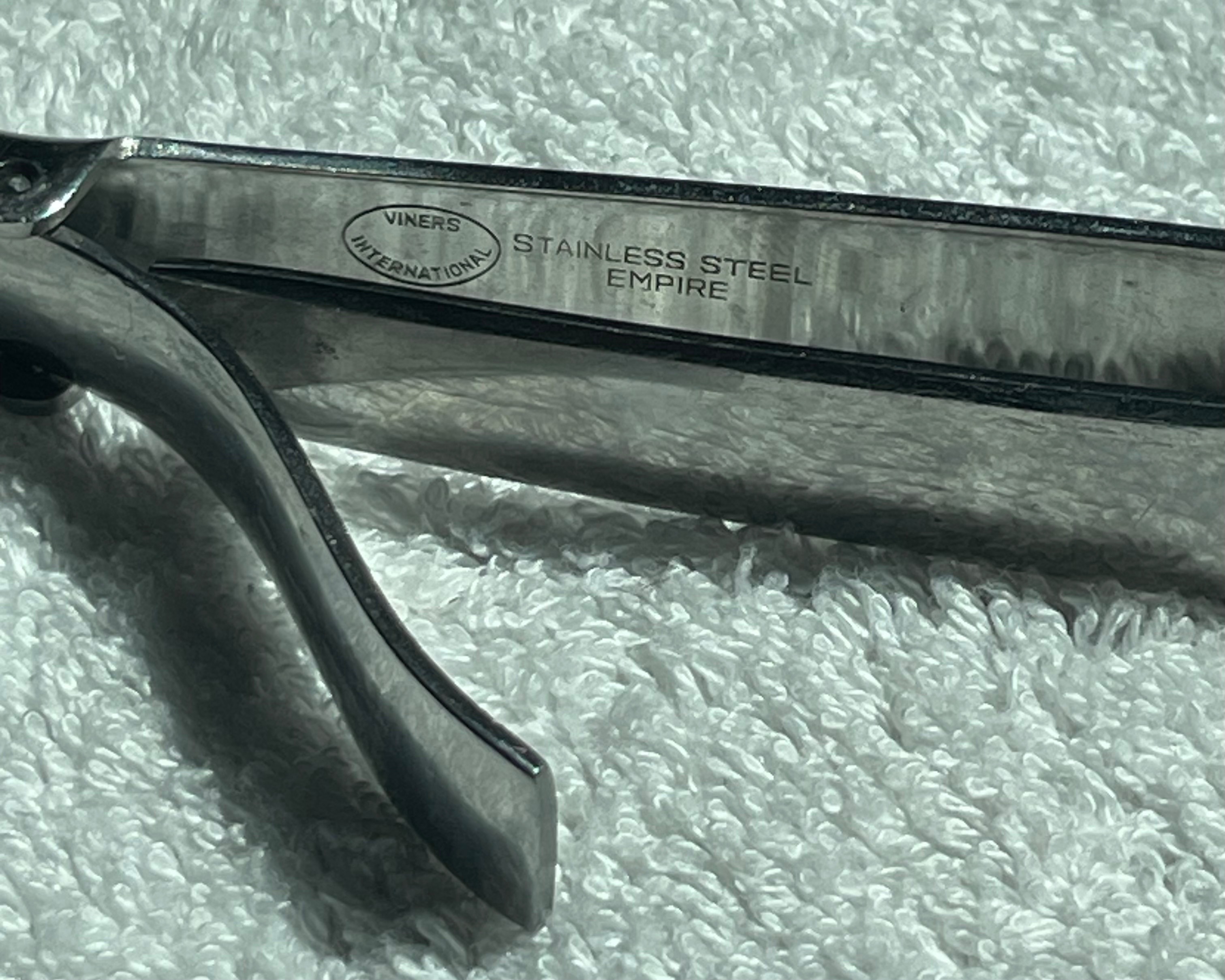 Retro Viners Stainless Steel Tongs (7.25") - photo 4
