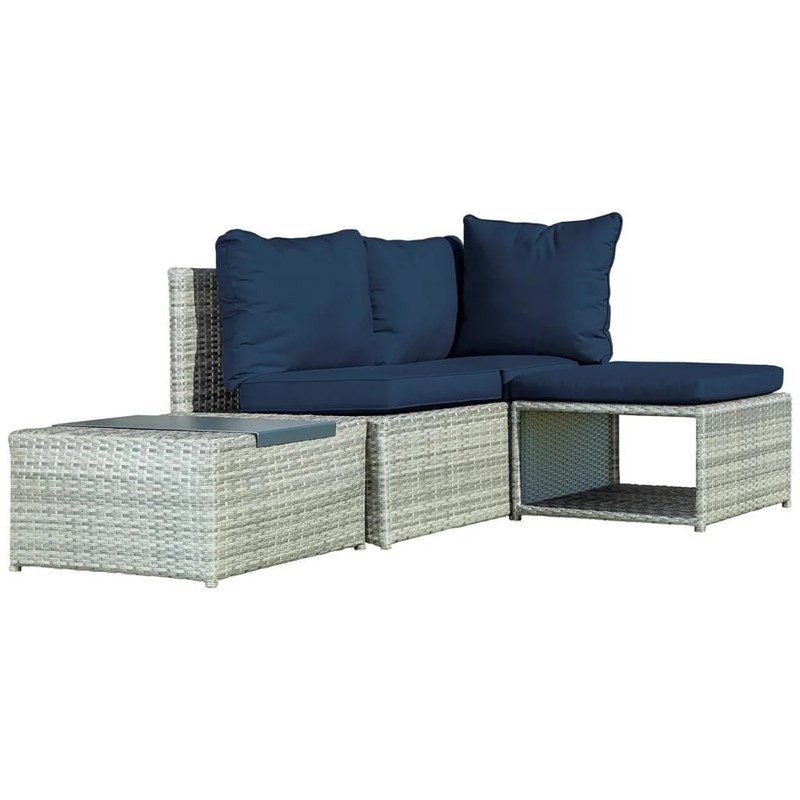 Wicker Patio Sectional Seating Set - New in Box! - photo 2