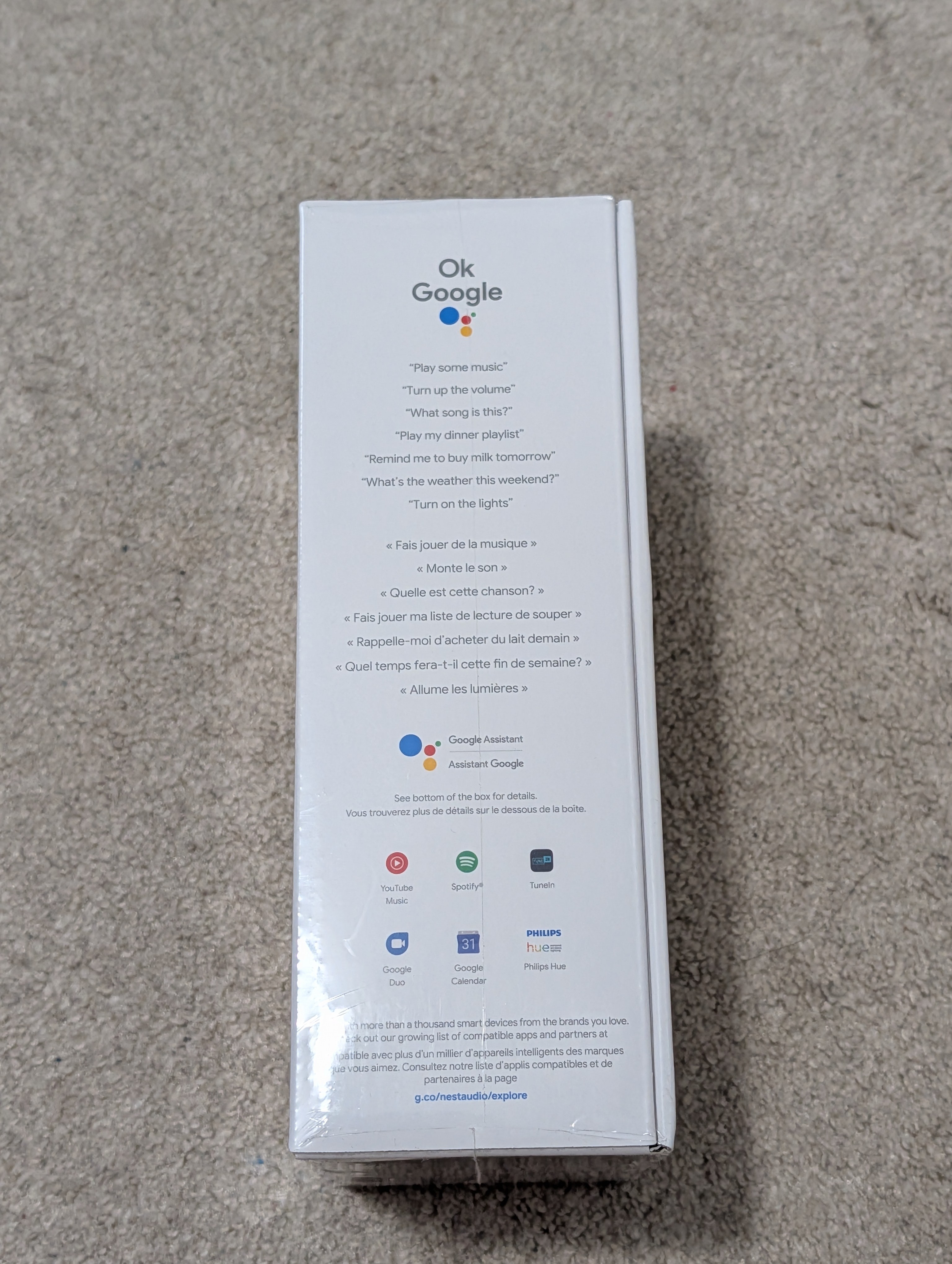 NEW Google Nest Audio Smart Stereo Speaker Voice Assistant - photo 4