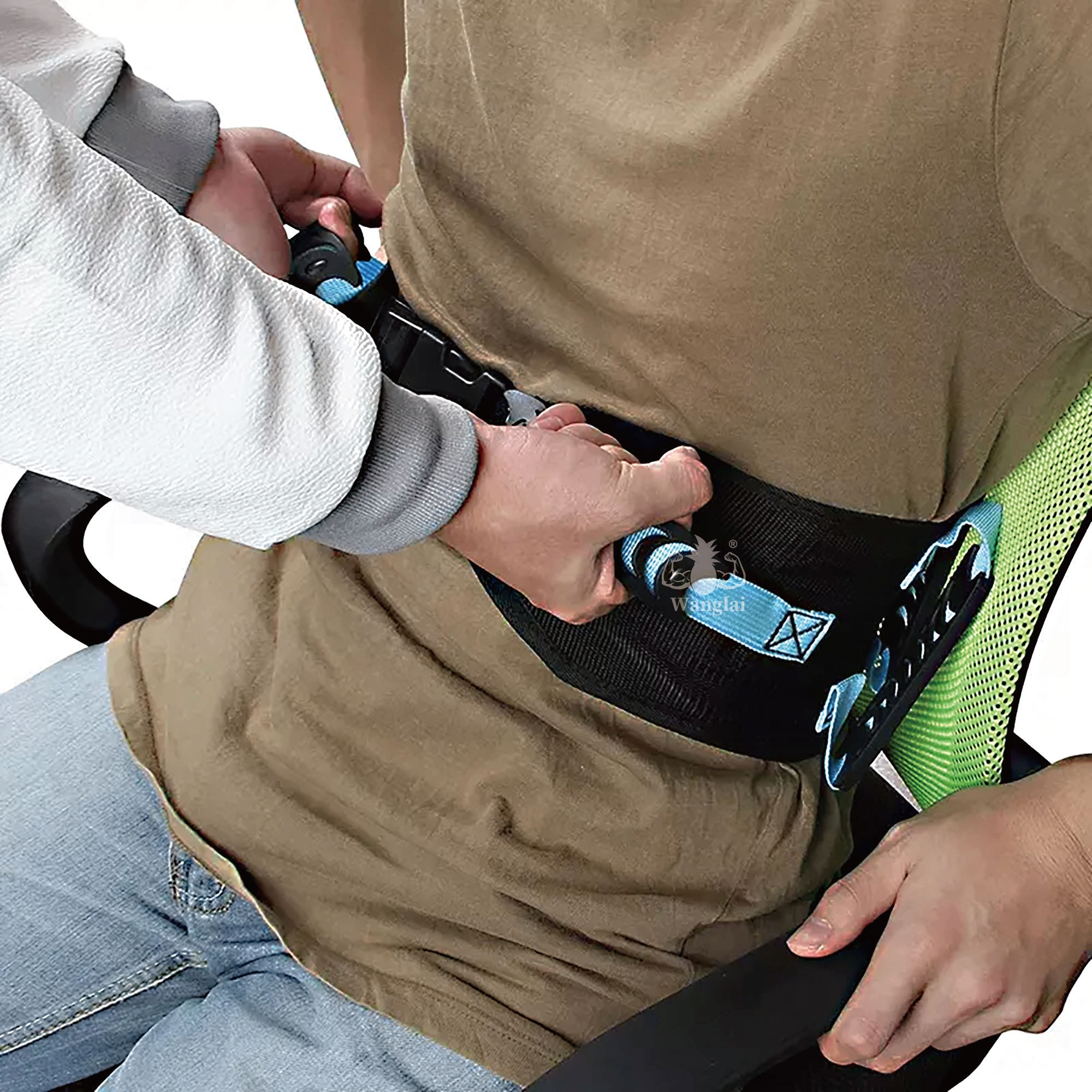 Patient-Assisted Lumbar Support Belt for Waist
