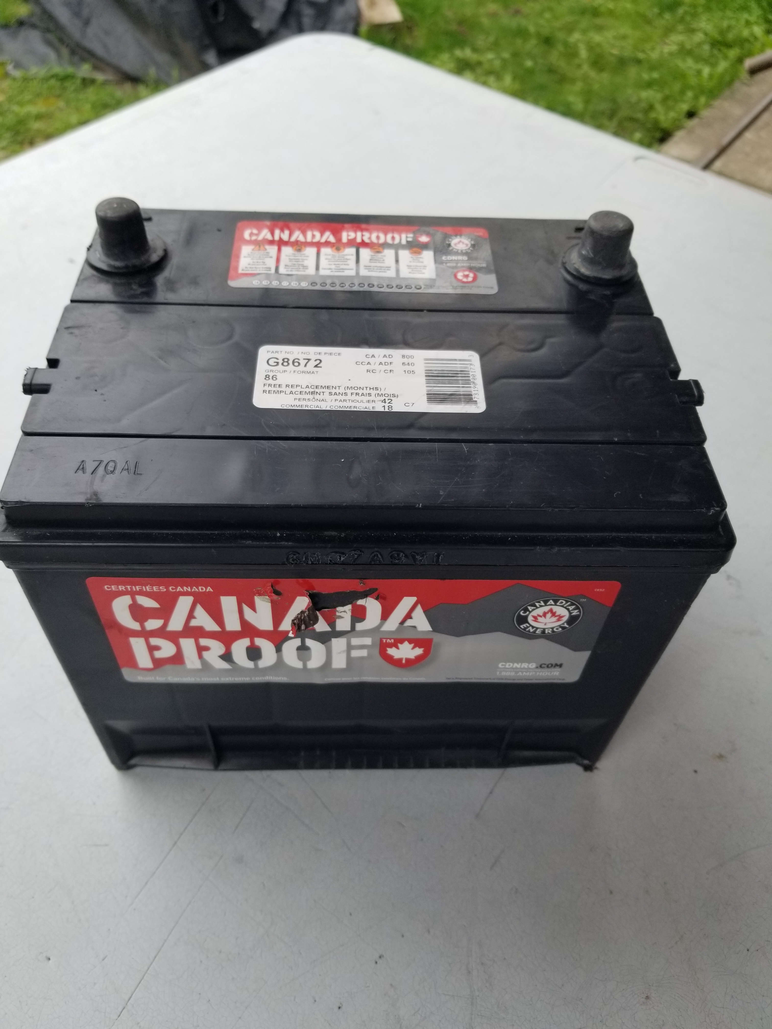CAR BATTERY GROUP 86 - photo 2