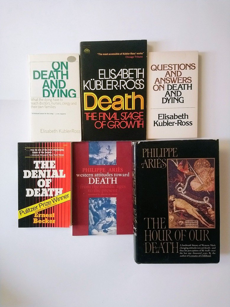 Elisabeth Kubler-Ross & Death books!