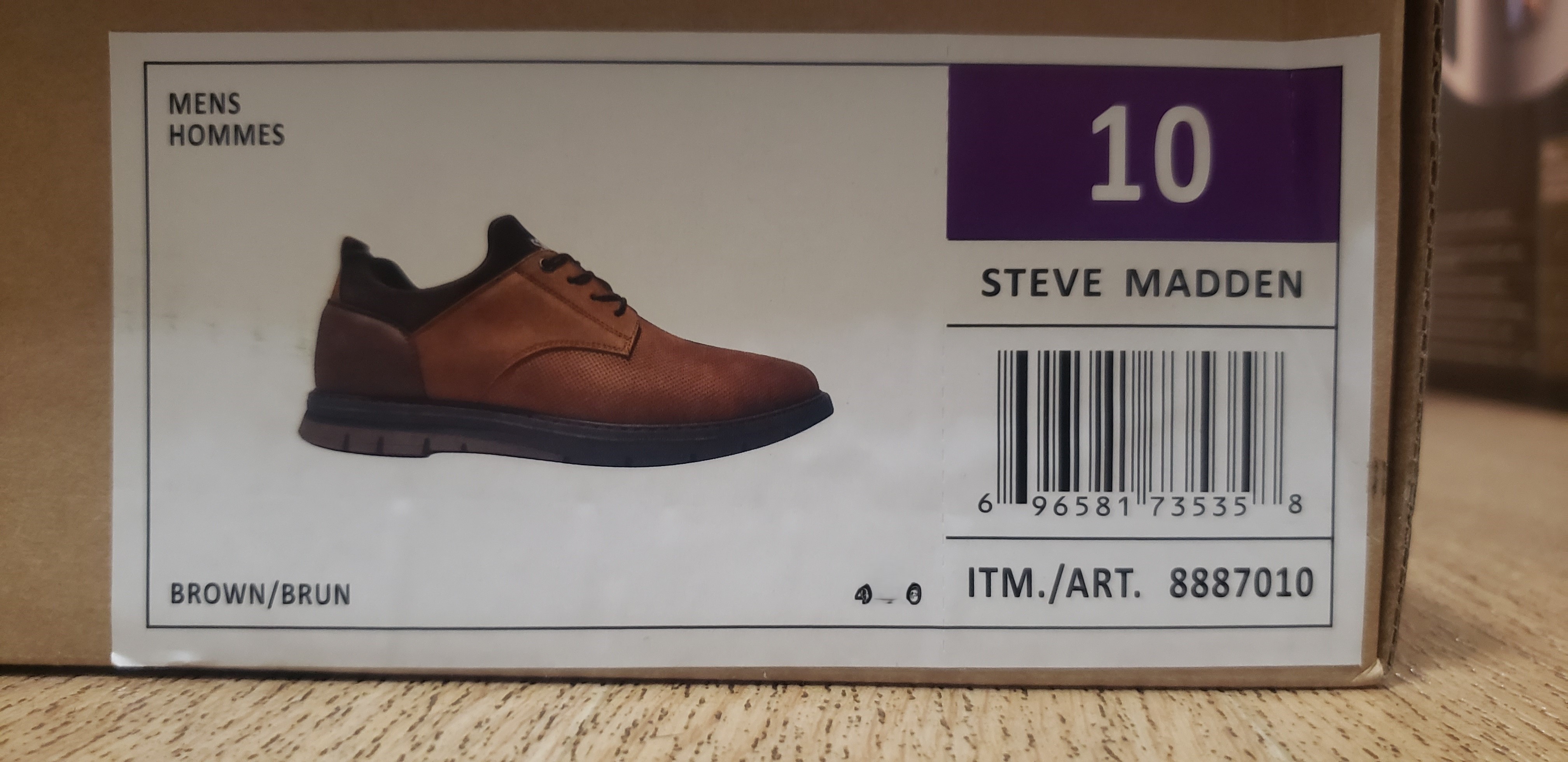 👞 BRAND NEW MENS STEVE MADDEN SHOES SIZE 10👞