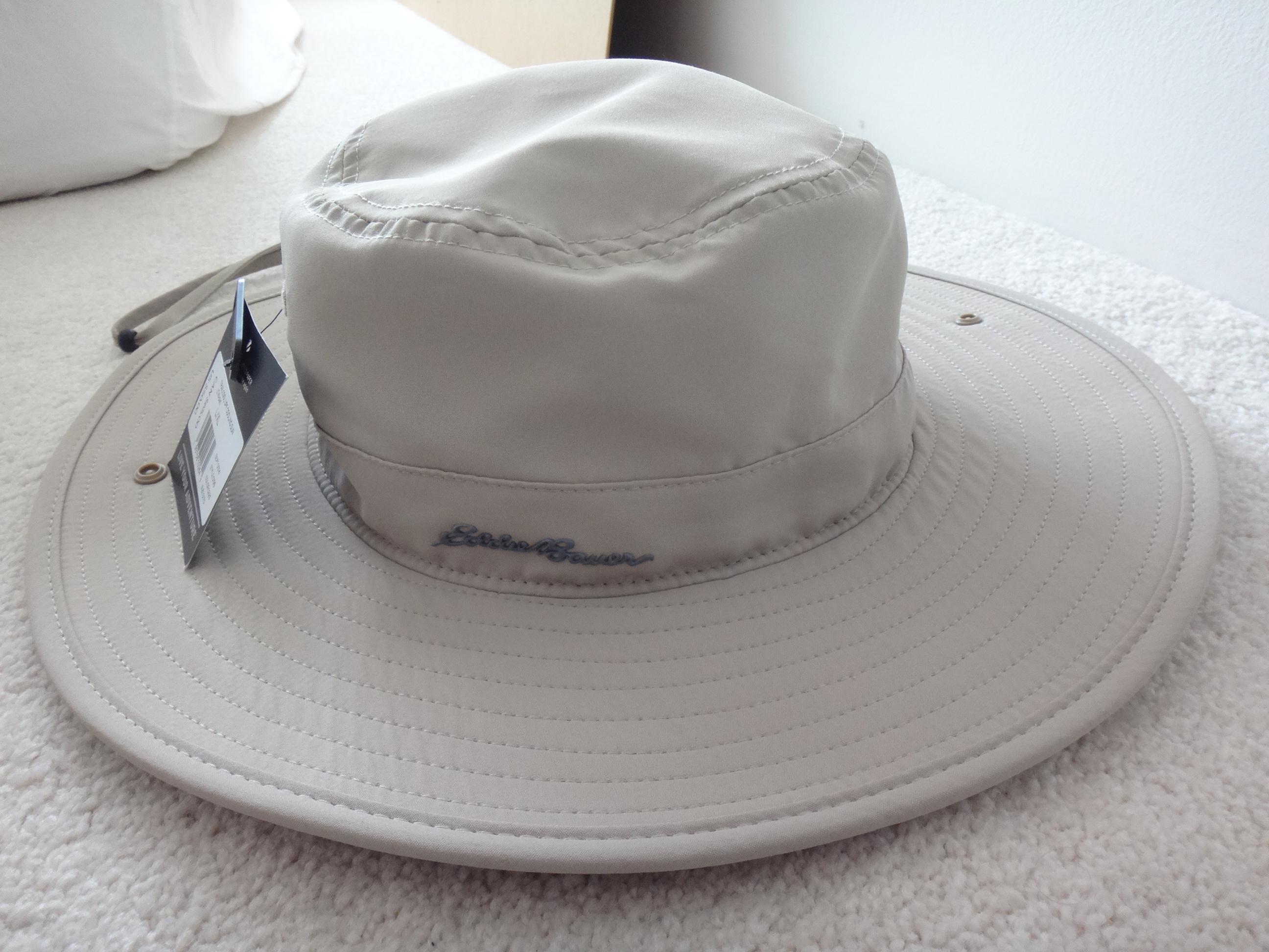 ✅🆕Eddie Bauer L/XL Trailcool UPF Cooling Boonie Sun Hat NEW - photo 4