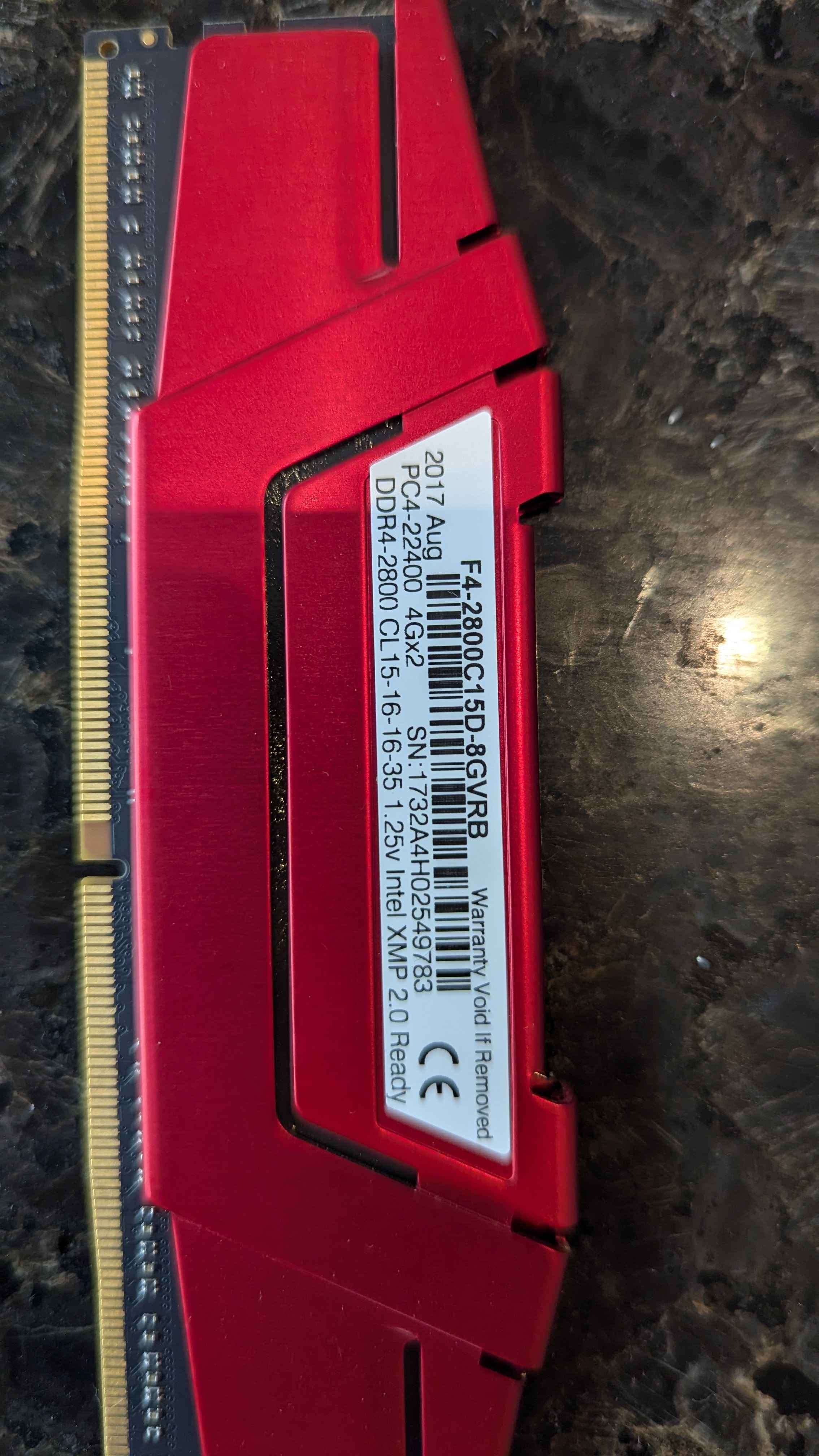 Ripjaws V DDR4-2800 CL15 2x4GB - photo 5