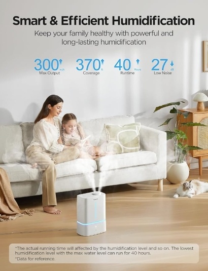 Like-New GoveeLife Smart Humidifier & Diffuser (App Control) - photo 4
