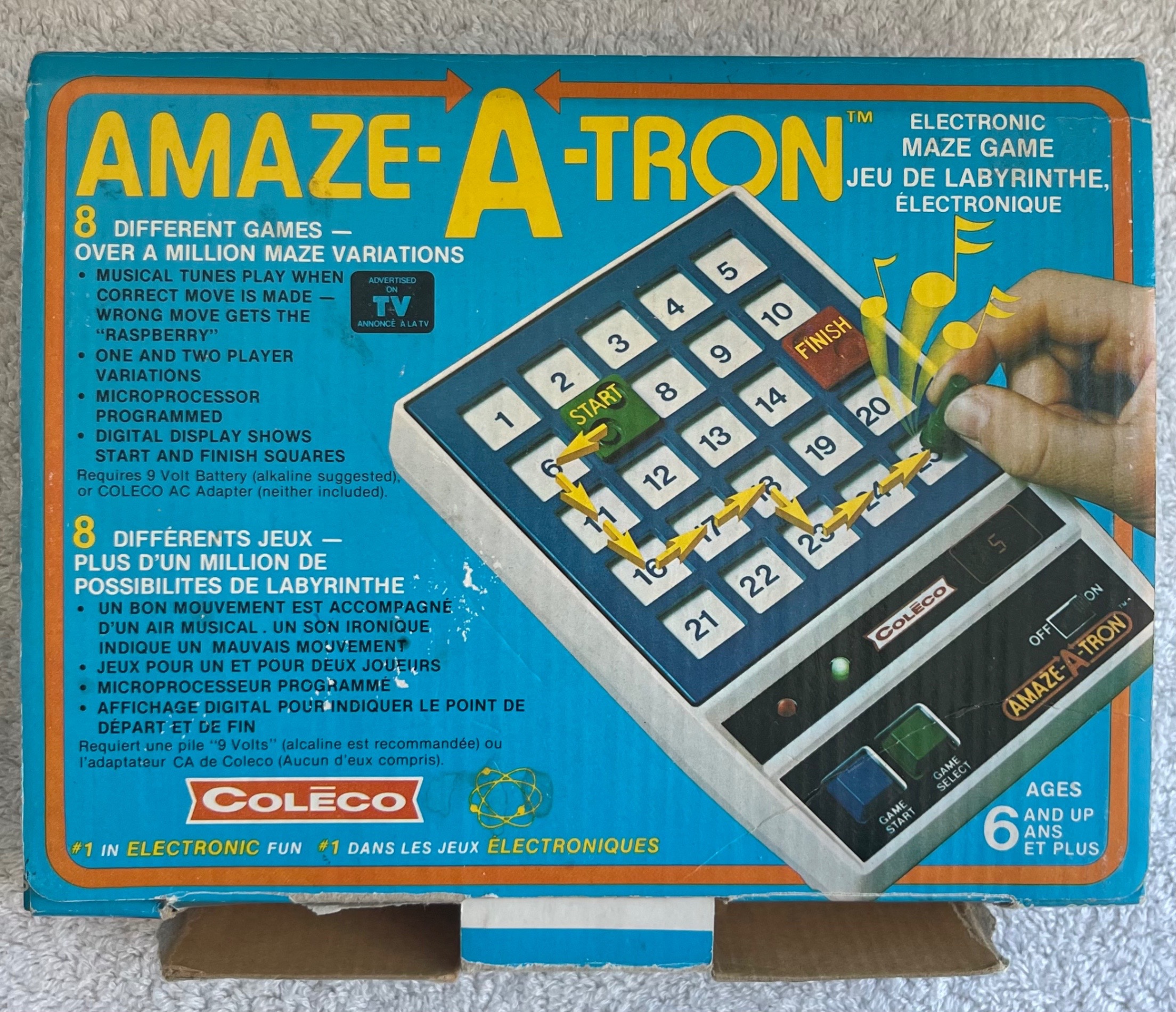1978 Coleco Amaze-A-Tron — Boxed & Minty - photo 4