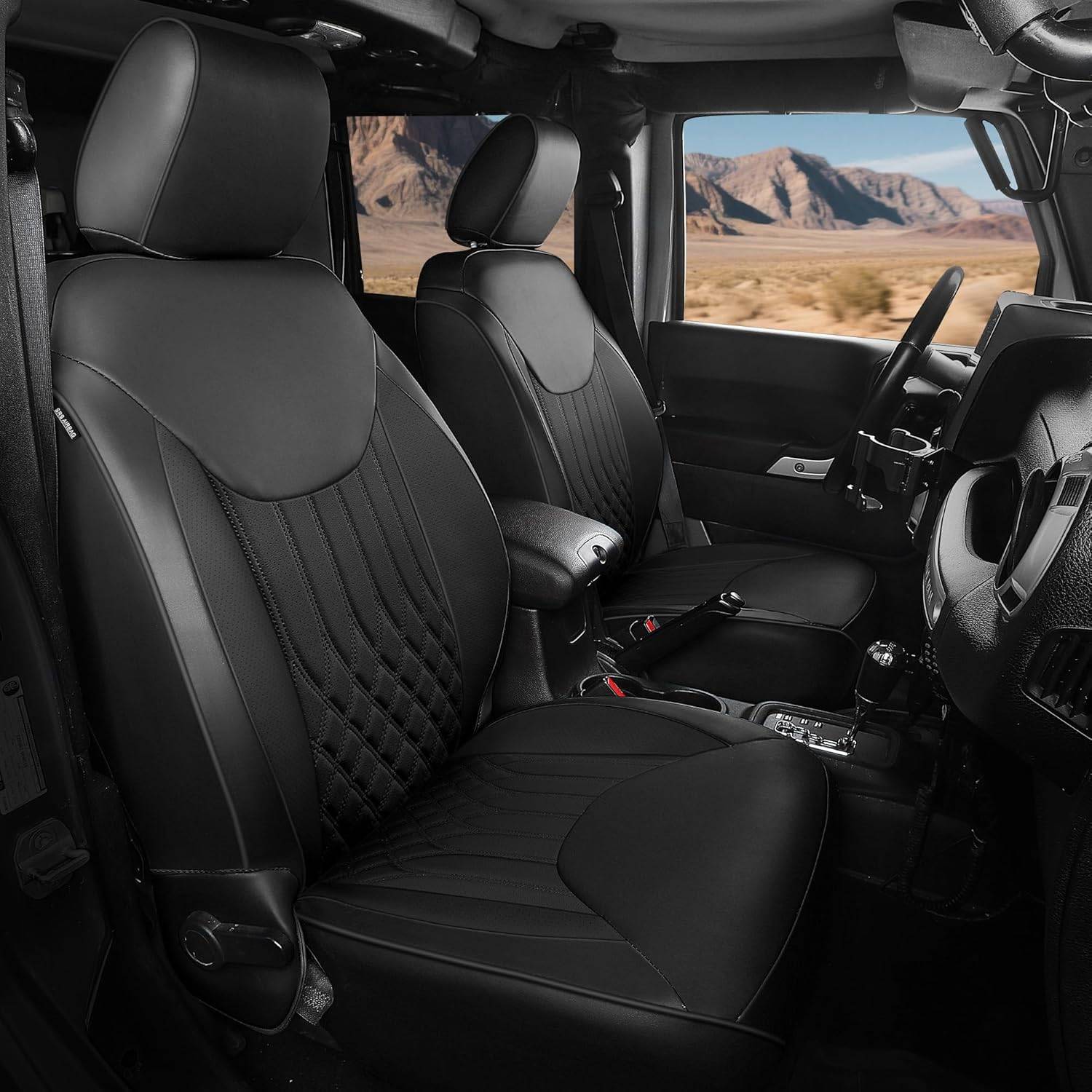 Jeep Wrangler 4 Door Seat Covers, 2013 – 2017