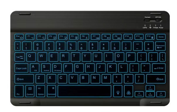 ⌨️ 10‐Inch RGB Backlit Bluetooth Keyboard | Mobile / Tablet / PC
